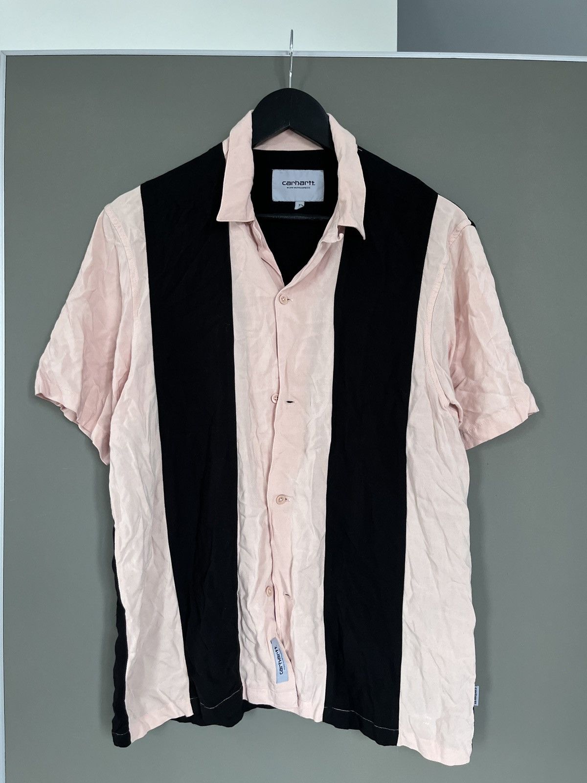 Carhartt Wip Carhartt WIP Lane Bowling Shirt Viscose Poplin Powdery Size US S / EU 44-46 / 1 - 2 Thumbnail