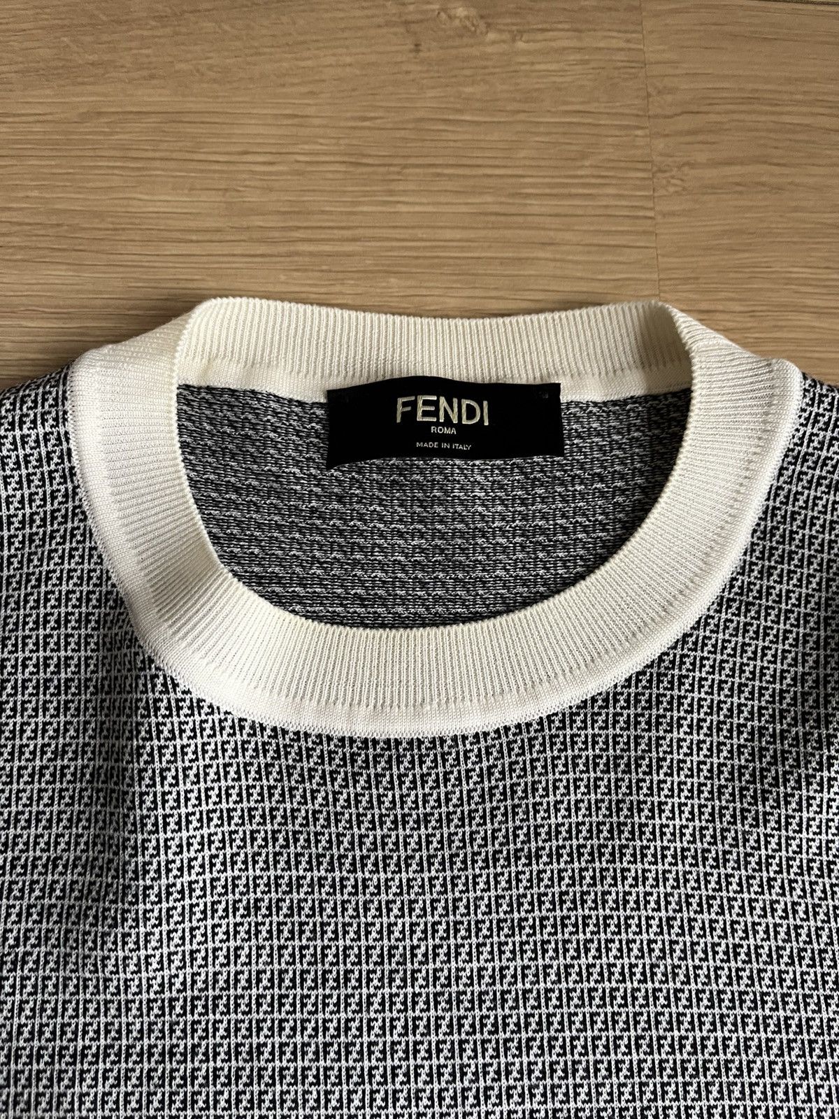 Fendi Fendi FF Wool Pullover Size US M / EU 48-50 / 2 - 3 Thumbnail