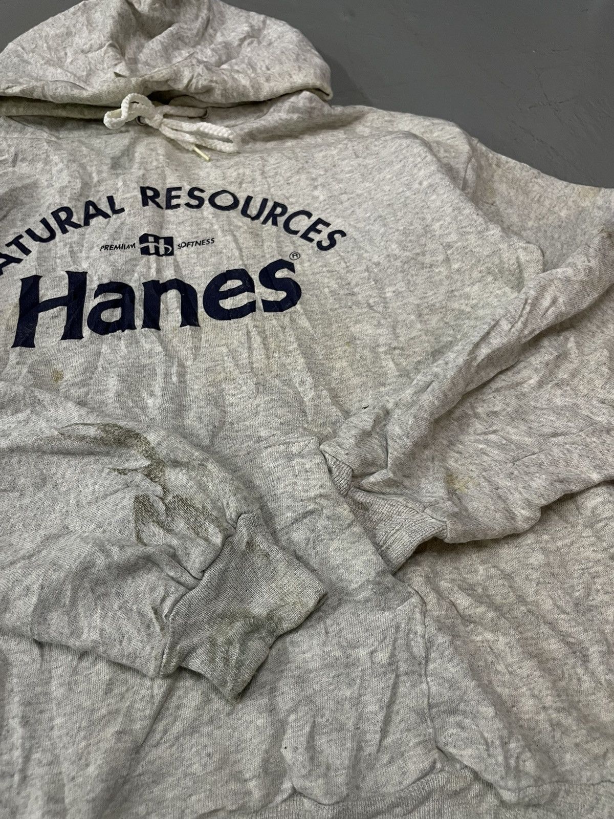Hanes Vintage Hanes Natural Resources Hoodie Size US L / EU 52-54 / 3 - 3 Thumbnail