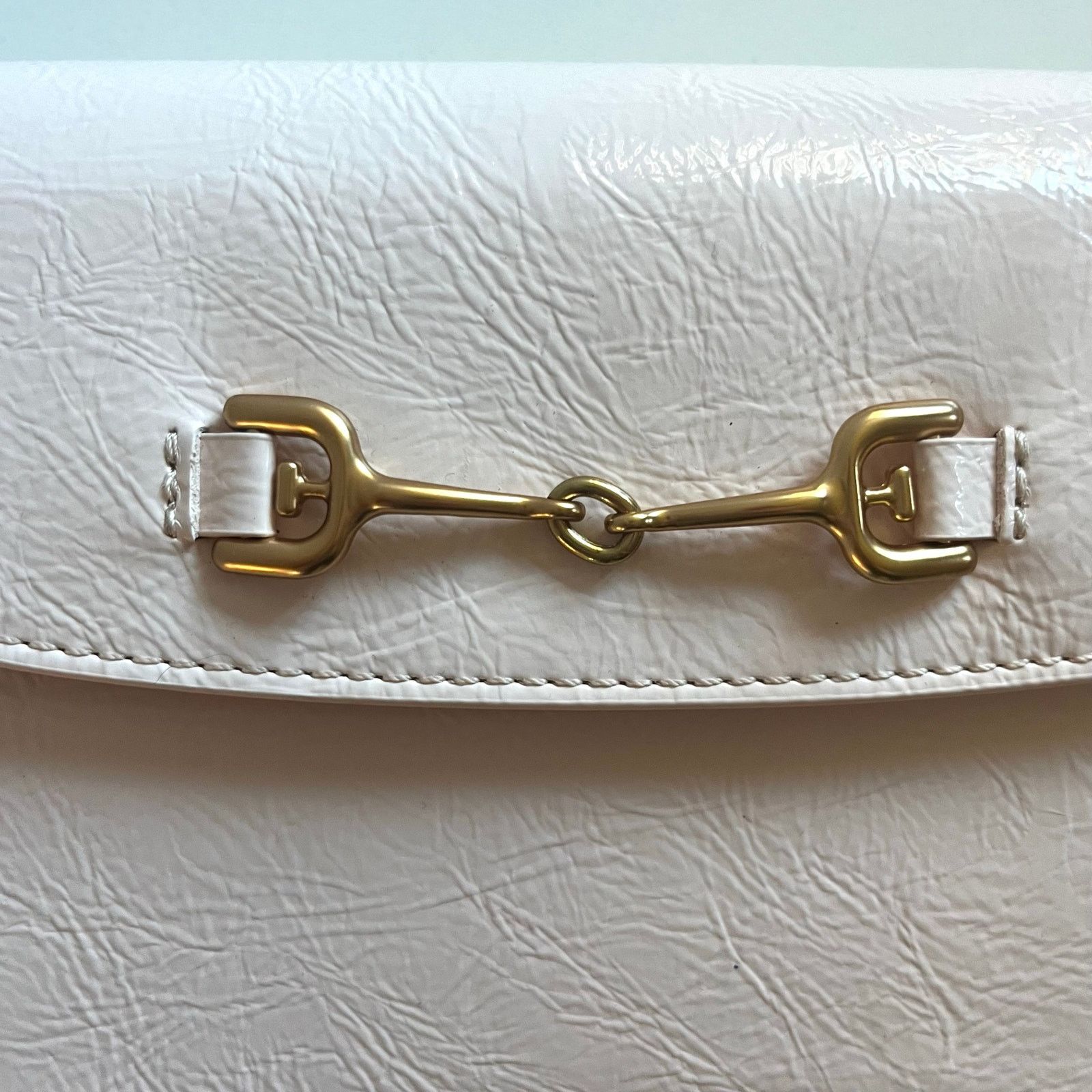 Sam Edelman SAM EDELMAN NWOT Patent Leather Textured, Loraine Mini Box Size ONE SIZE - 10 Thumbnail