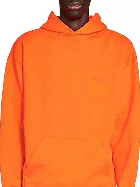 Balenciaga o1mt1gz0924 BB Corp Hoodie Medium Fit in Orange Size US XS / EU 42 / 0 - 4 Thumbnail