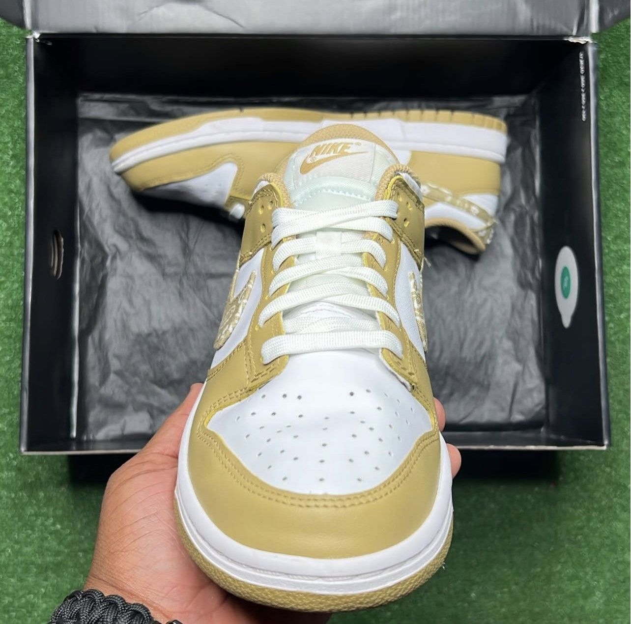 Nike Nike Wmns Dunk Low ‘Barley Paisley’ Size US 8.5 / EU 41-42 - 4 Thumbnail
