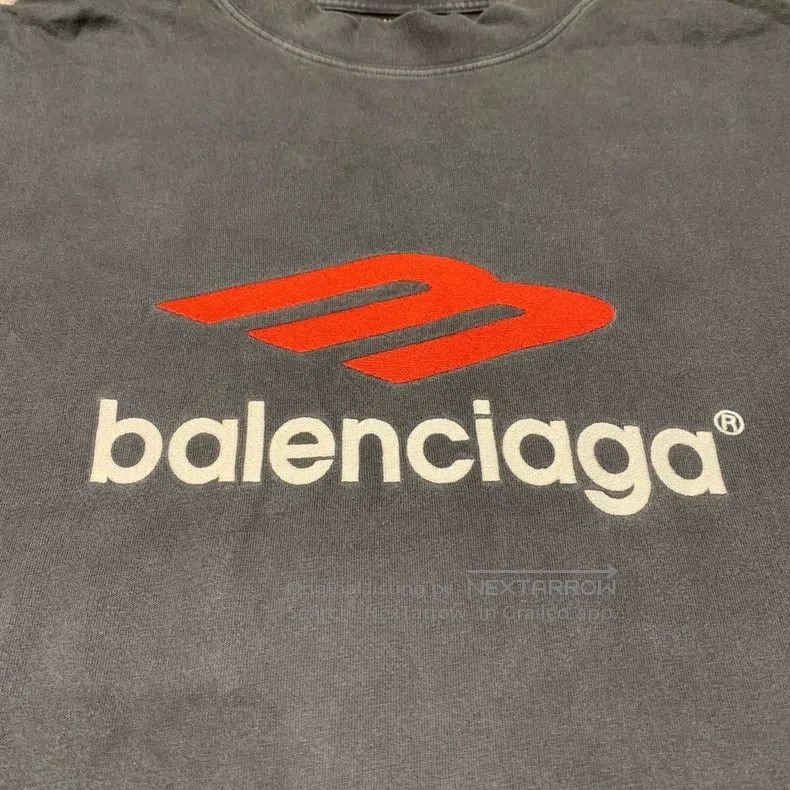 Balenciaga Balenciaga Black 3B Short Sleeve Size US S / EU 44-46 / 1 - 8 Thumbnail