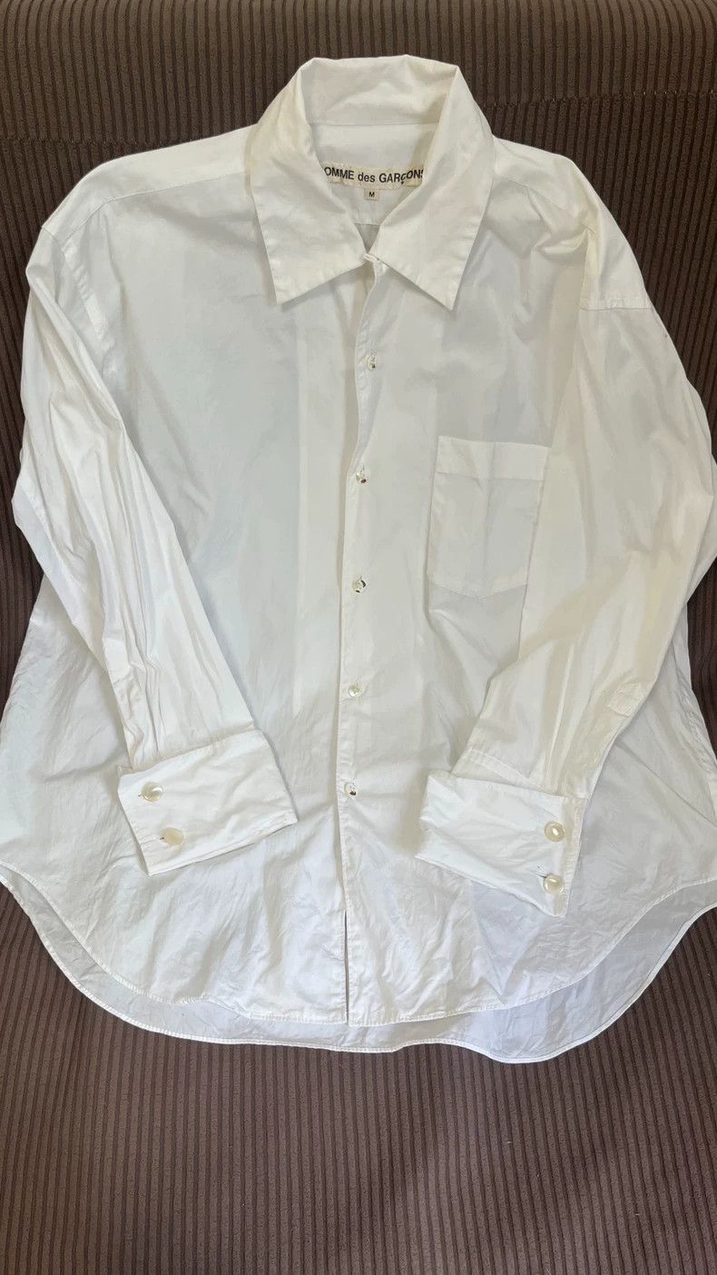 Comme des Garcons Comme Des Garcons Main Line White Shirt Size M / US 6-8 / IT 42-44 - 1 Thumbnail