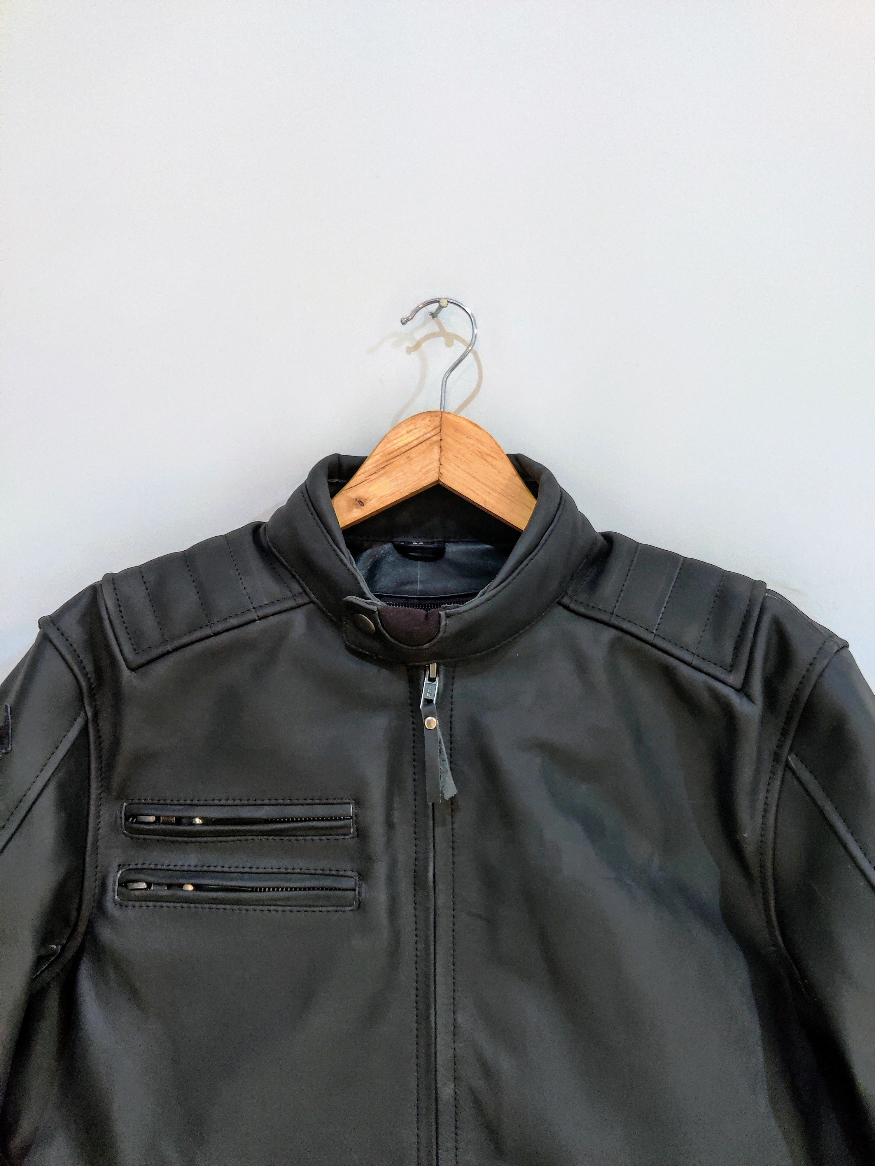 Other "Free Shipping" Motorcycle Racing Leather Jacket Streetwear Size US M / EU 48-50 / 2 - 2 Thumbnail