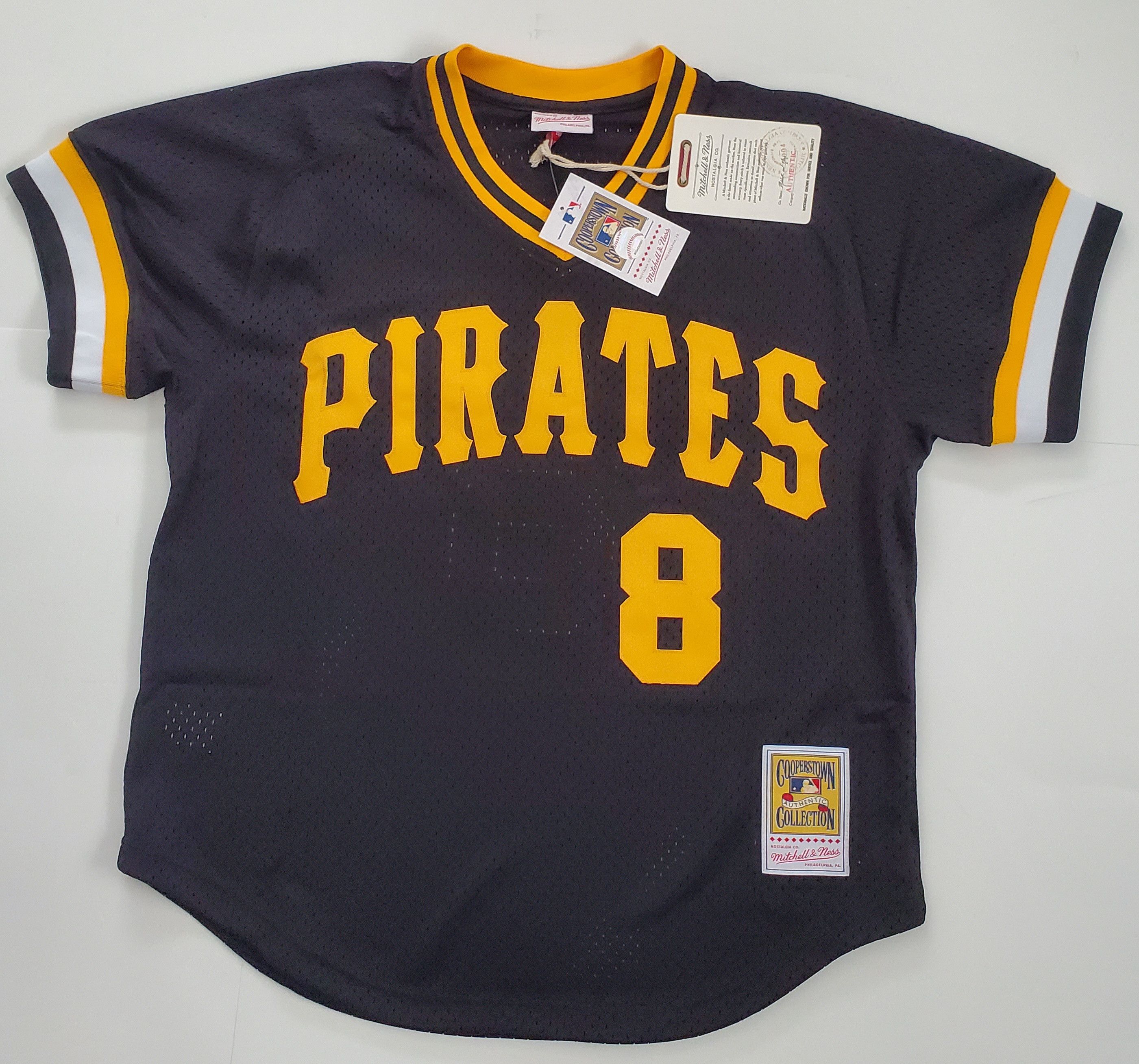 Mitchell & Ness Mitchell & Ness Pittsburgh Pirates Willie Stargell #8 Jersey Size US L / EU 52-54 / 3 - 1 Thumbnail