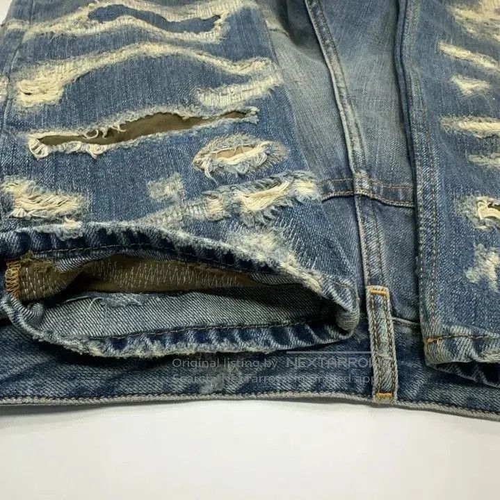Givenchy Givenchy FW21 Distressed Zip Casual Jeans. Size US 32 / EU 48 - 6 Thumbnail