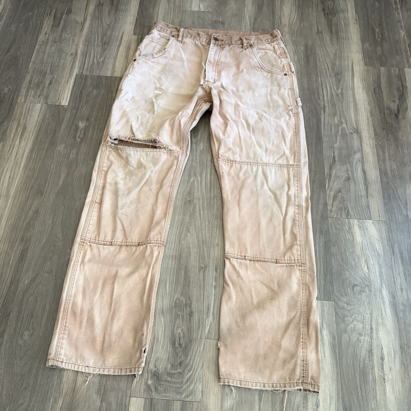 Vintage Vintage Key Carpenter Double Knee Pants Size 34x32 Size US 34 / EU 50 - 6 Thumbnail