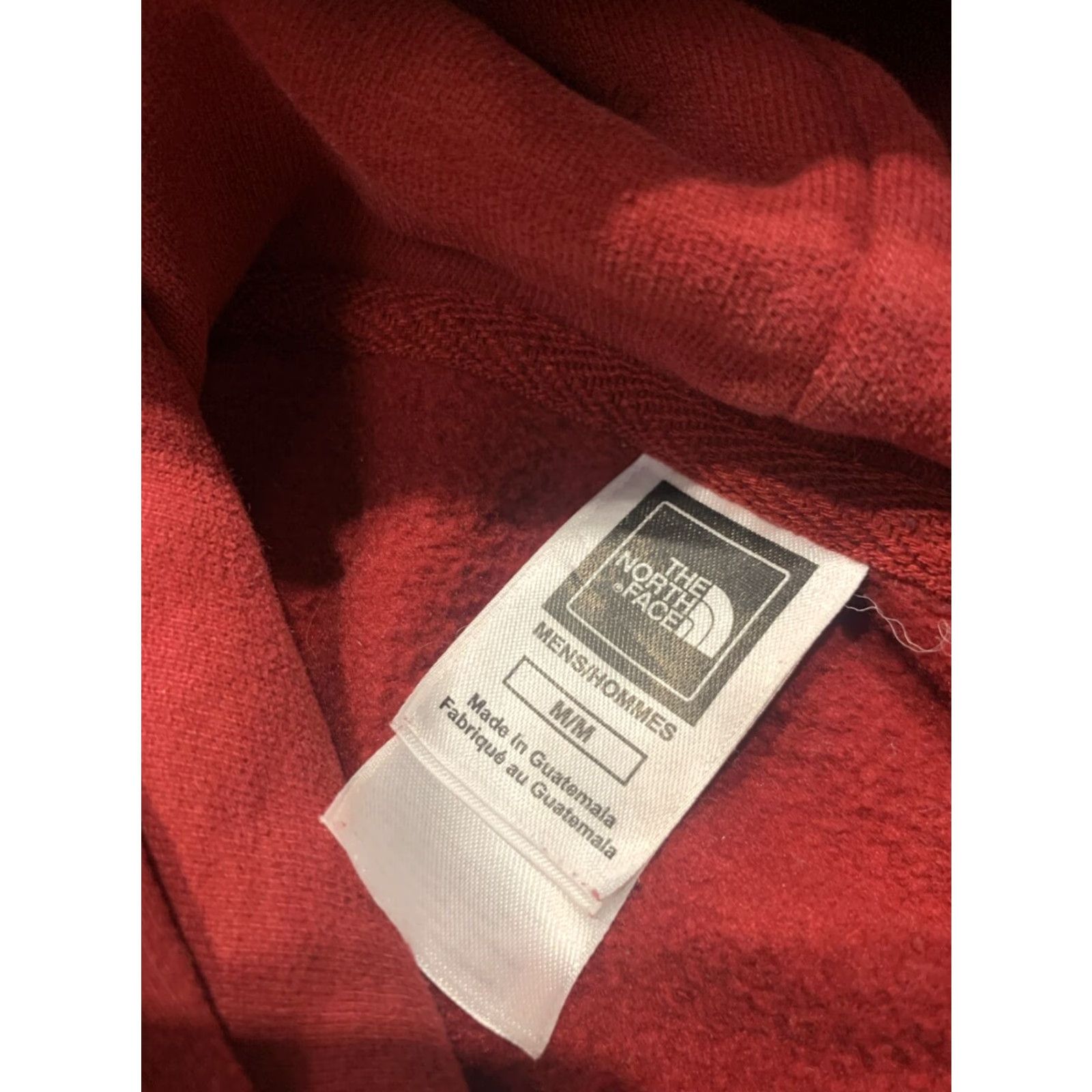 The North Face The North Face Men's Medium Pullover Hoodie Sweater Burgundy Red Size US M / EU 48-50 / 2 - 5 Thumbnail