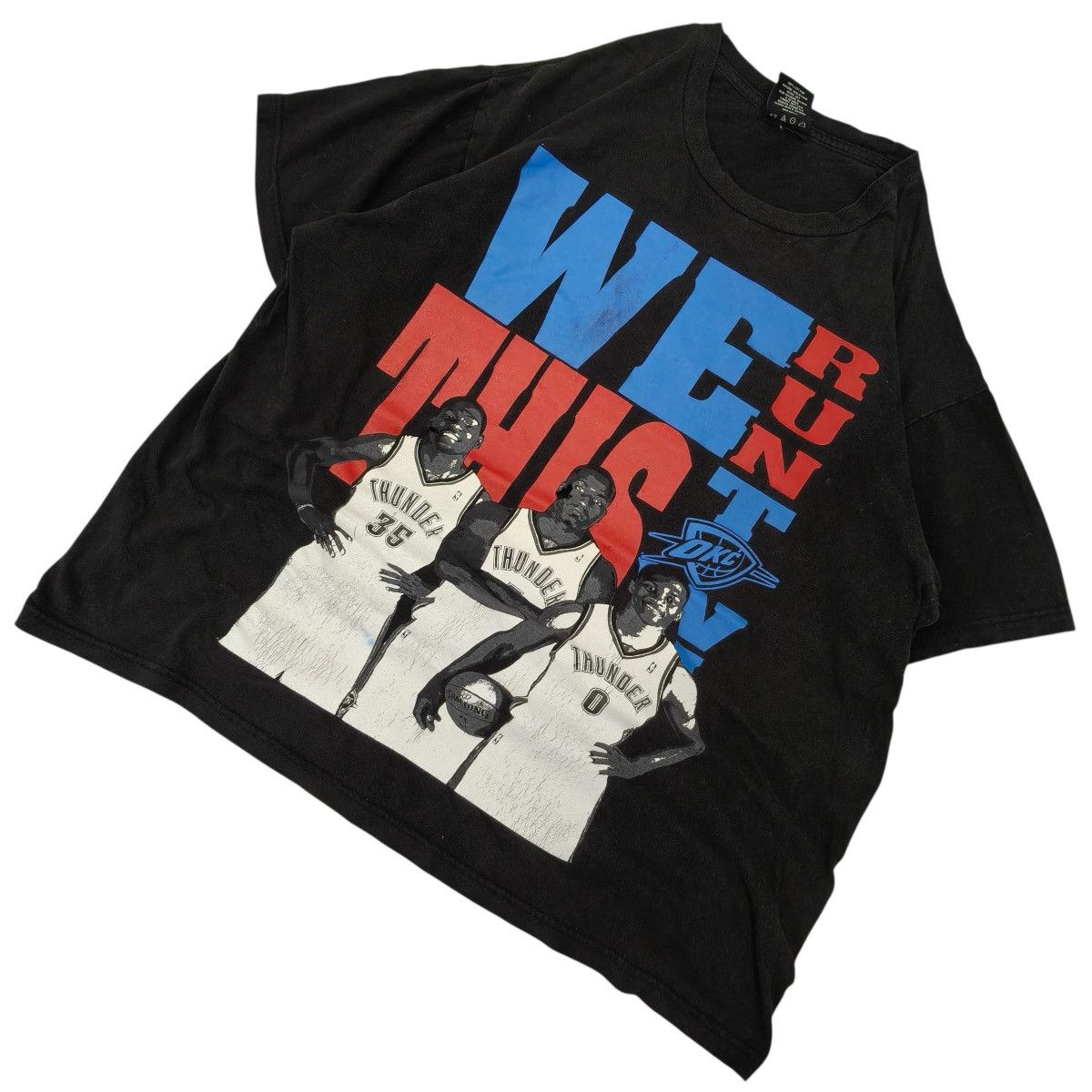 NBA NBA Oklahoma City Thunder We Run This Tshirt Size US L / EU 52-54 / 3 - 4 Thumbnail