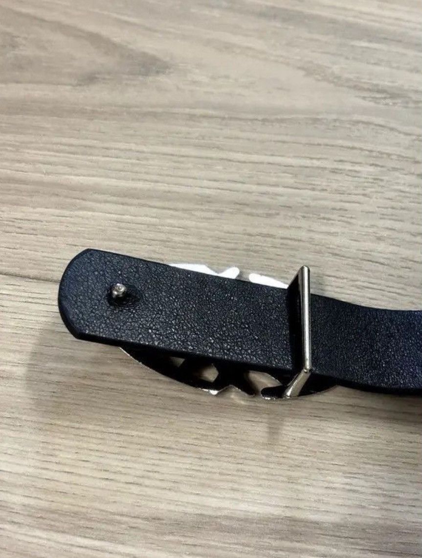 Japanese Brand × Vitaly Design Black Triple Star Belt Size 30 - 4 Thumbnail