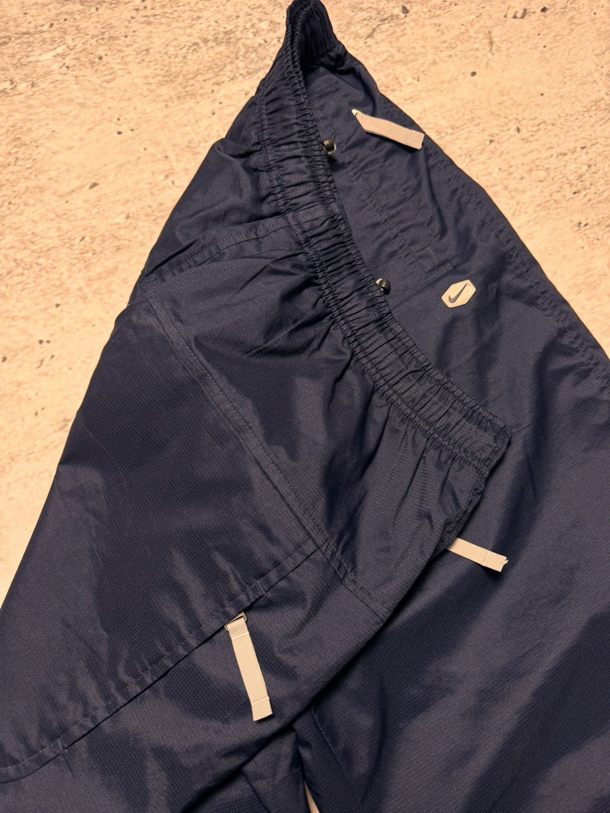 Nike × Vintage NIKE TN+ VINTAGE BASIC LOGO OVERSIZE BAGGY PANTS Size US 34 / EU 50 - 5 Thumbnail