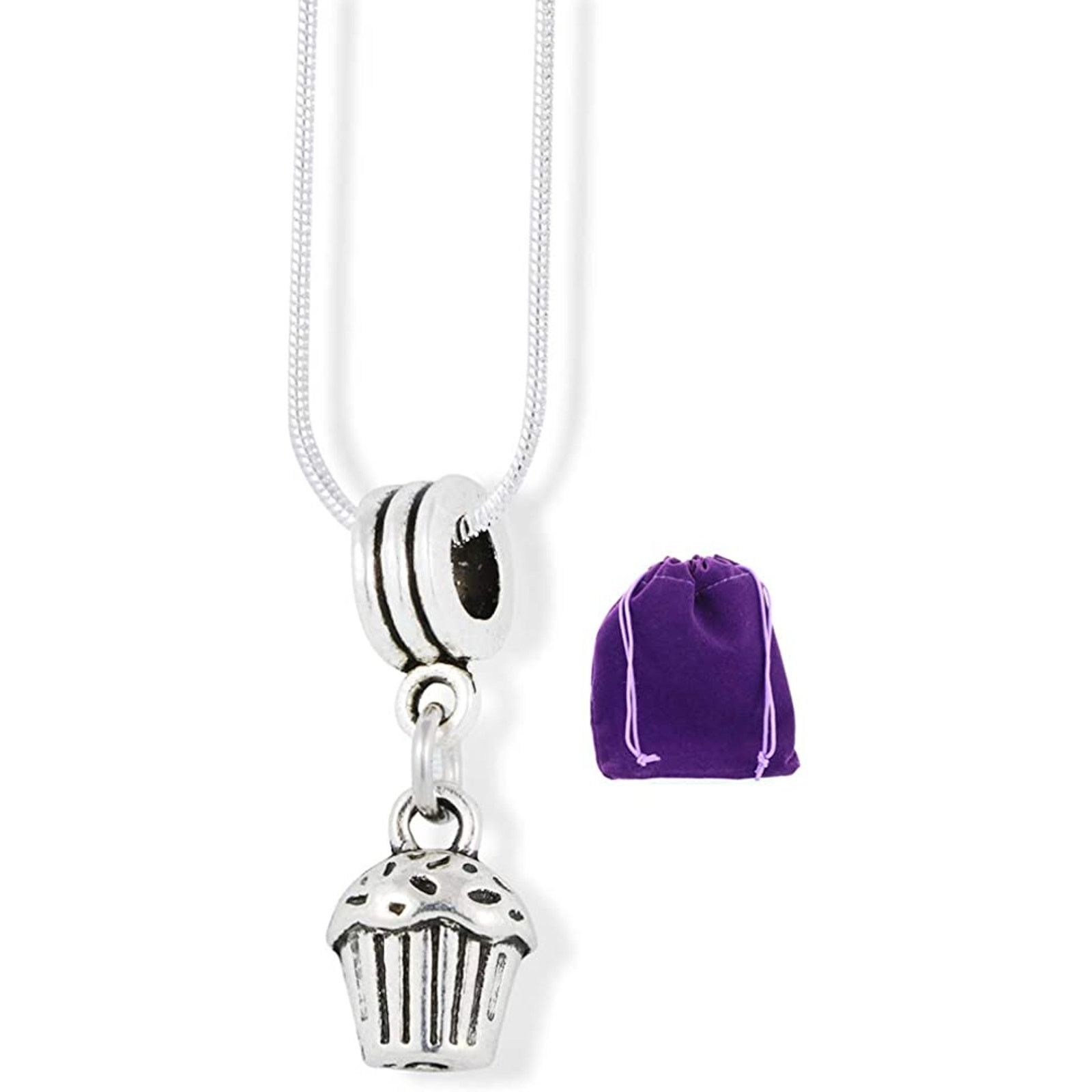 & Other Stories Cupcake Baker Cup Cake Baking Pastry Chef Necklace Pendant Size ONE SIZE - 1 Thumbnail