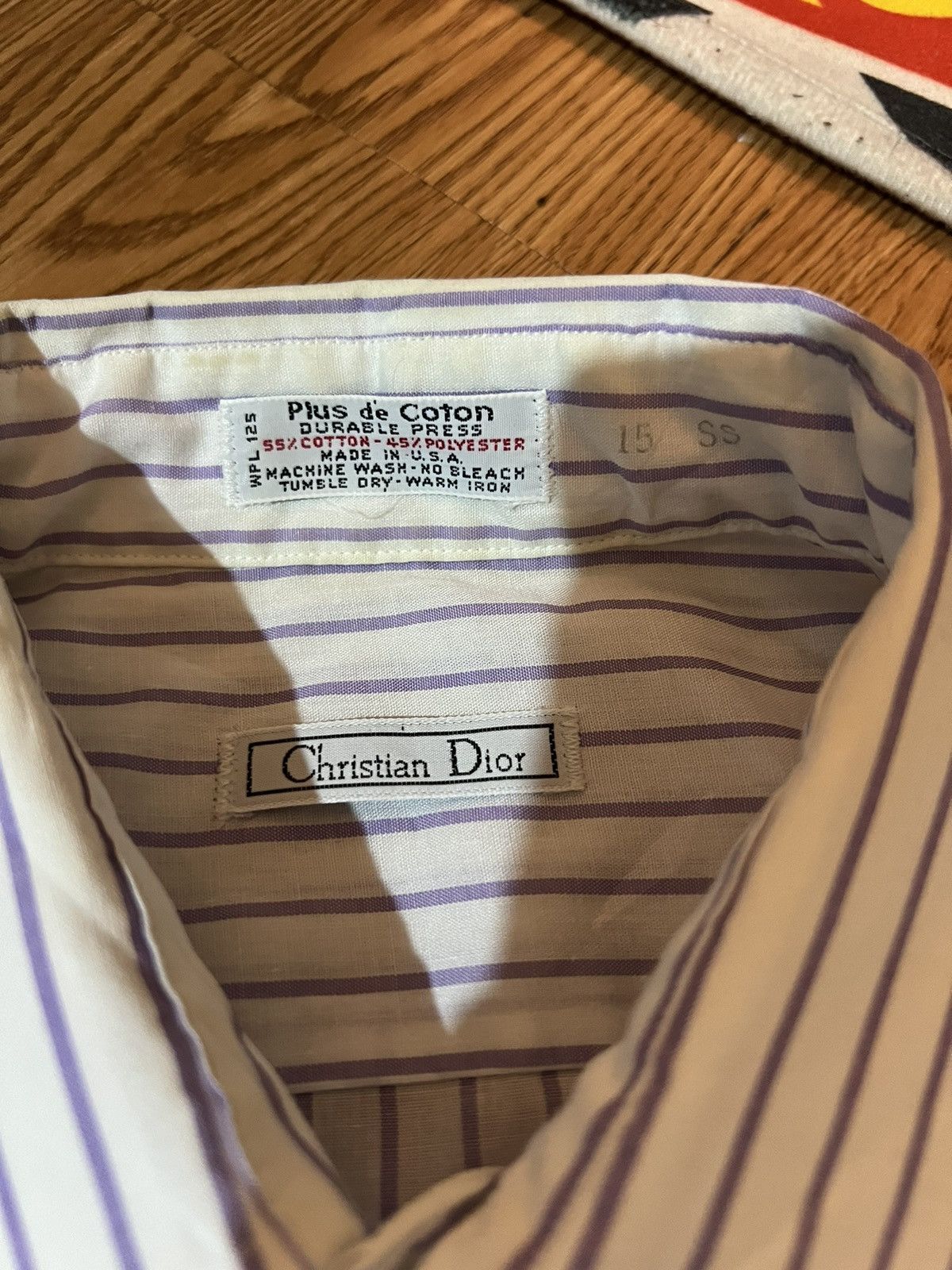 Christian Dior Monsieur × Designer × Dior Dior shirt Size US M / EU 48-50 / 2 - 3 Thumbnail