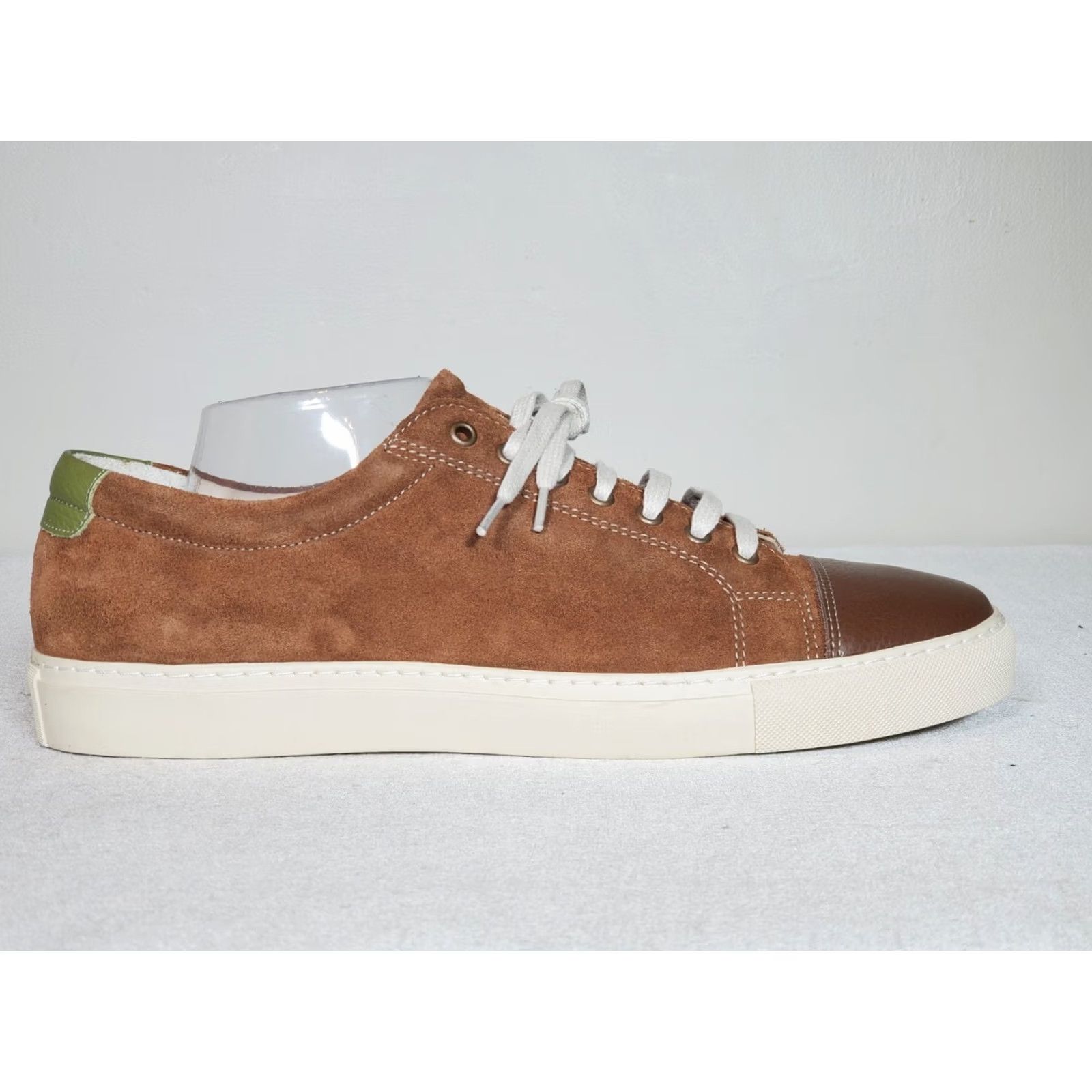 Vintage VINTAGE The Generic Man Low Top Sneakers Brown Leather Handmade Portugal Men US 10.5 Casual Sneakers Size US L / EU 52-54 / 3 - 3 Thumbnail