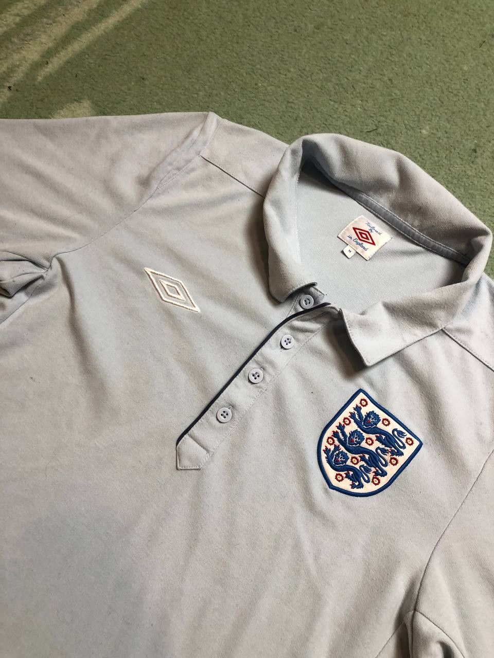 Umbro Y2K T-shirt Umbro football England polo Vintage Size US M / EU 48-50 / 2 - 8 Thumbnail