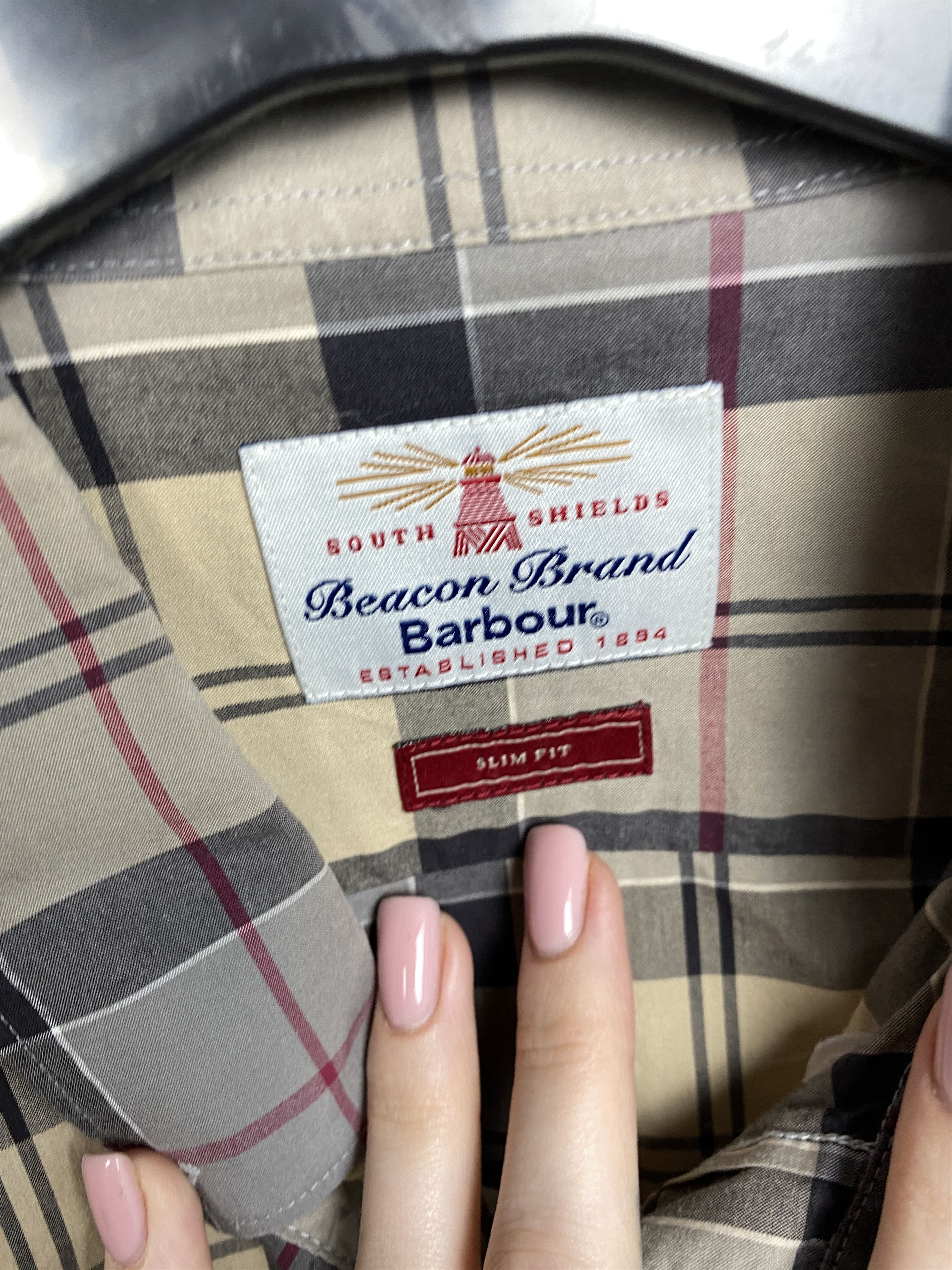 Barbour Barbour Vintage Mens Tartan Plaid Long Sleeve Shirt Size US L / EU 52-54 / 3 - 4 Thumbnail