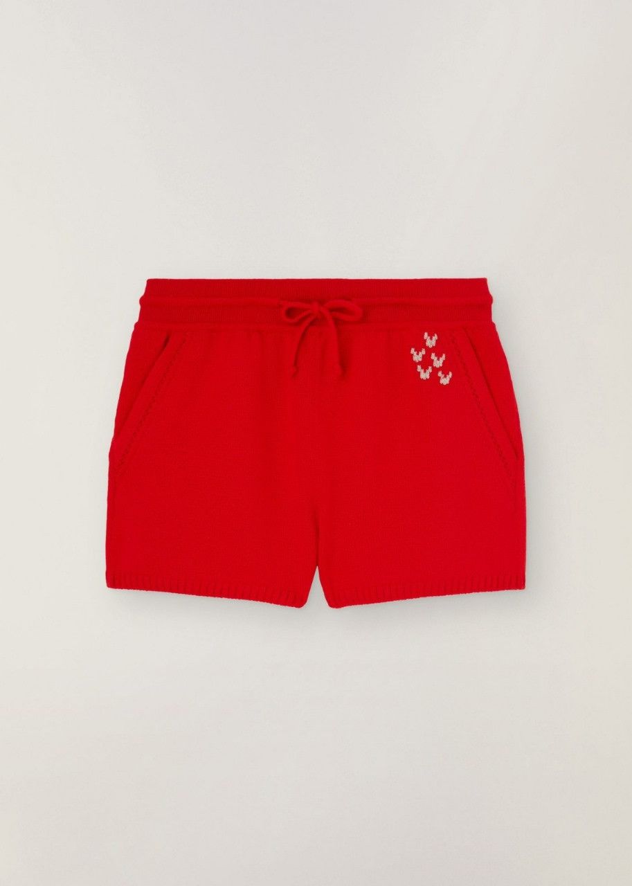 image of Loro Piana O1Srvl11E0524 Shorts In Red, Women's (Size 27)