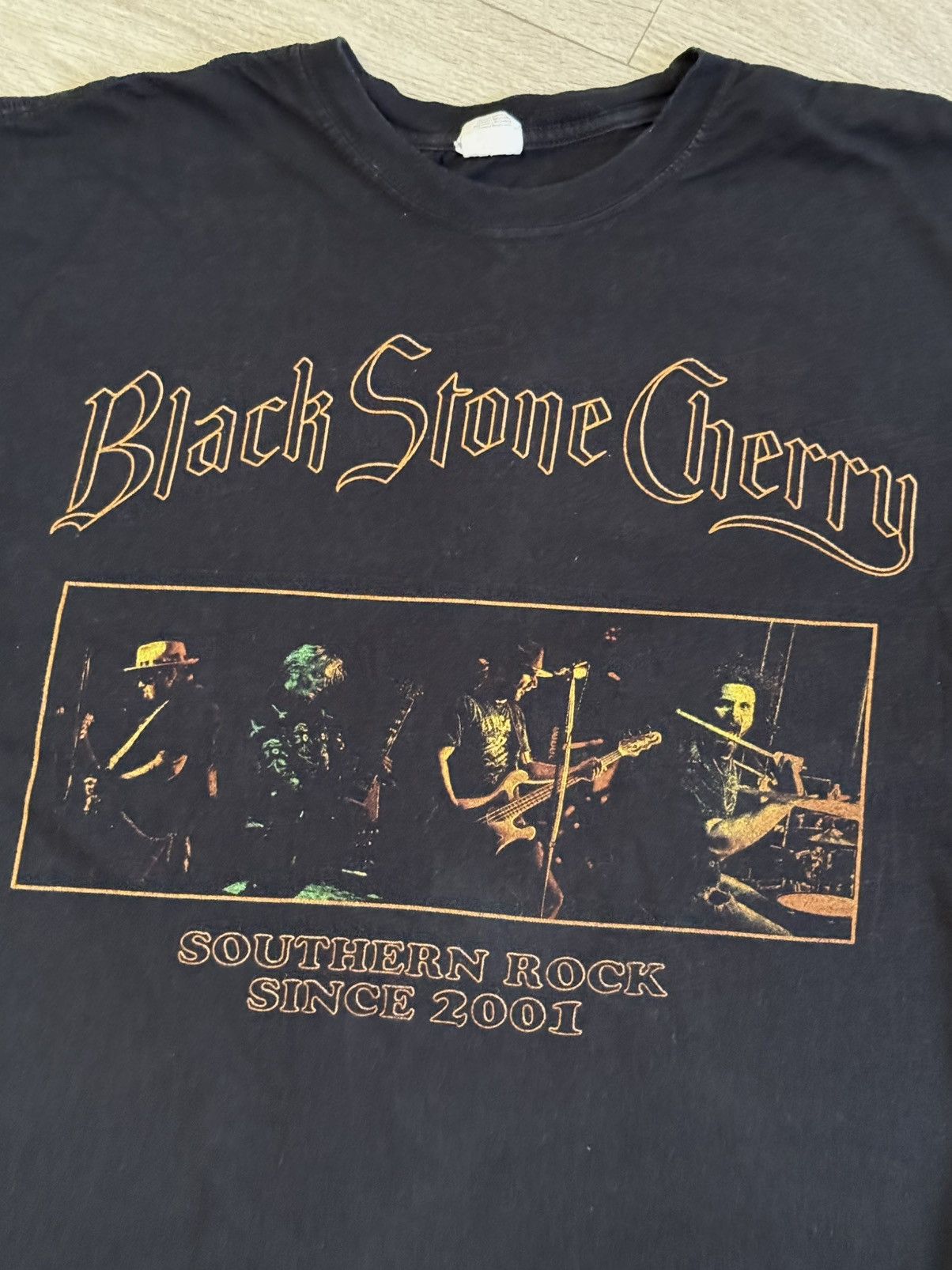 Band Tees 🔷Black Stone Cherry Band Graphic T-shirt 2001🔷 Size US XL / EU 56 / 4 - 2 Thumbnail