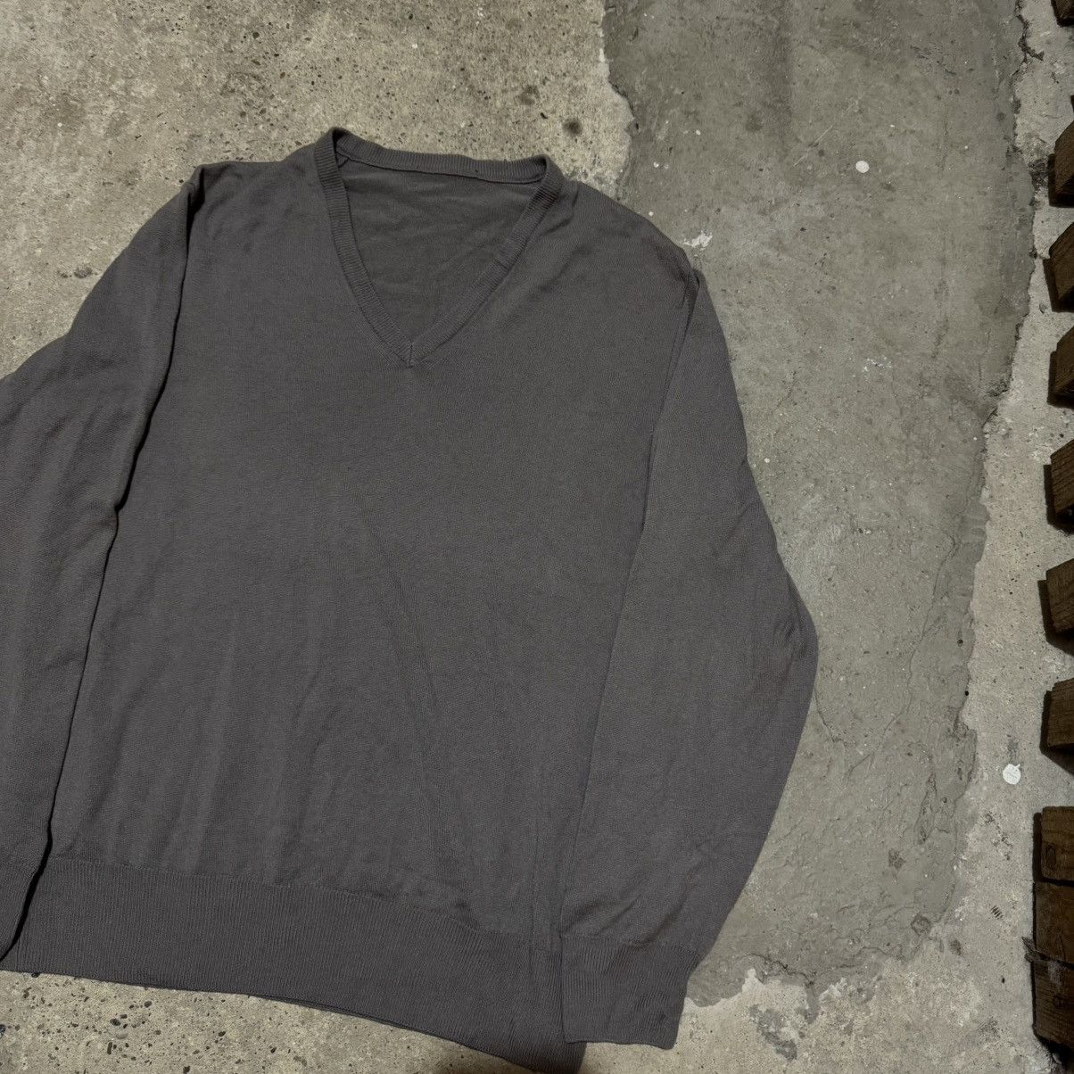 Loro Piana Loro piana 100% Cashmere beige v neck sweater Size US M / EU 48-50 / 2 - 3 Thumbnail