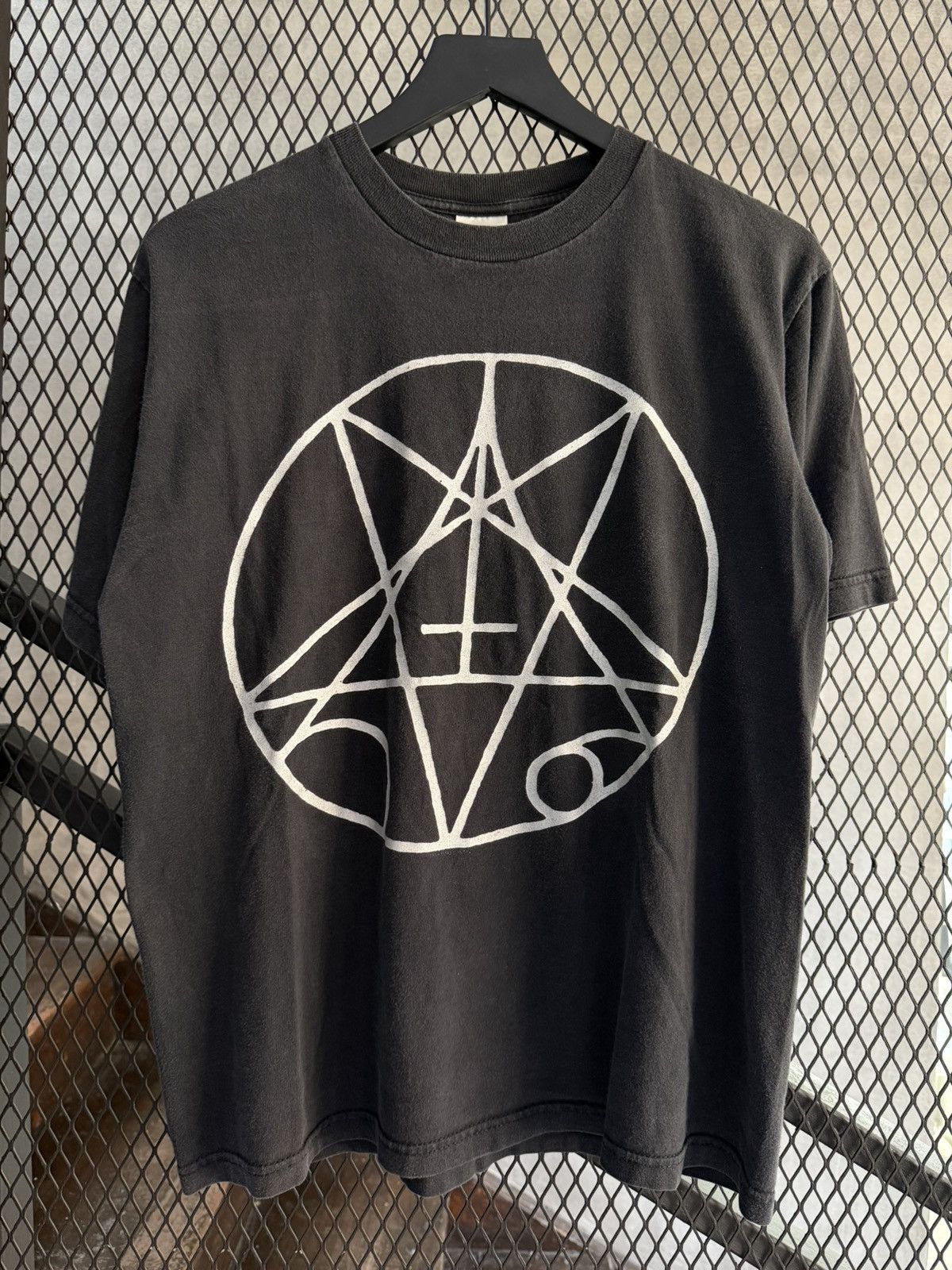 Band Tees Vintage 1990s Morbid Angel Born Again In Blasphemy Size US M / EU 48-50 / 2 - 1 Thumbnail