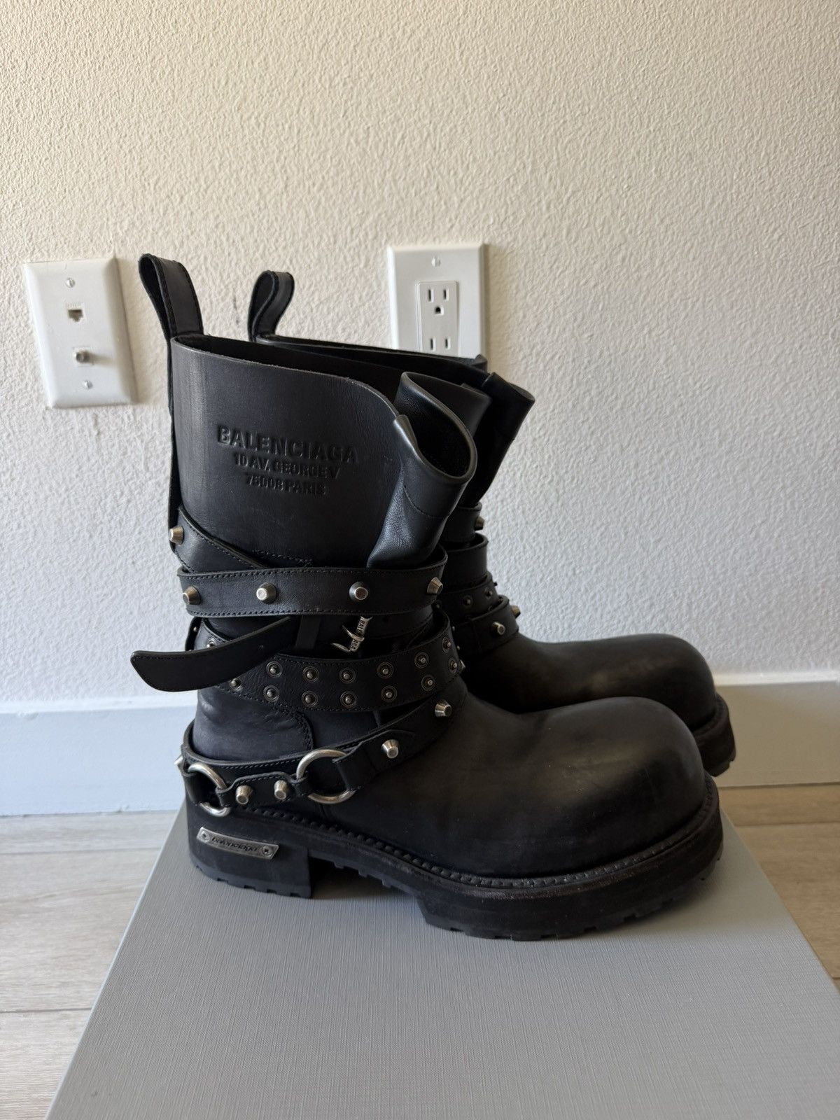 Balenciaga Balenciaga Tyrex Biker Boot Black EU 42 | Grailed