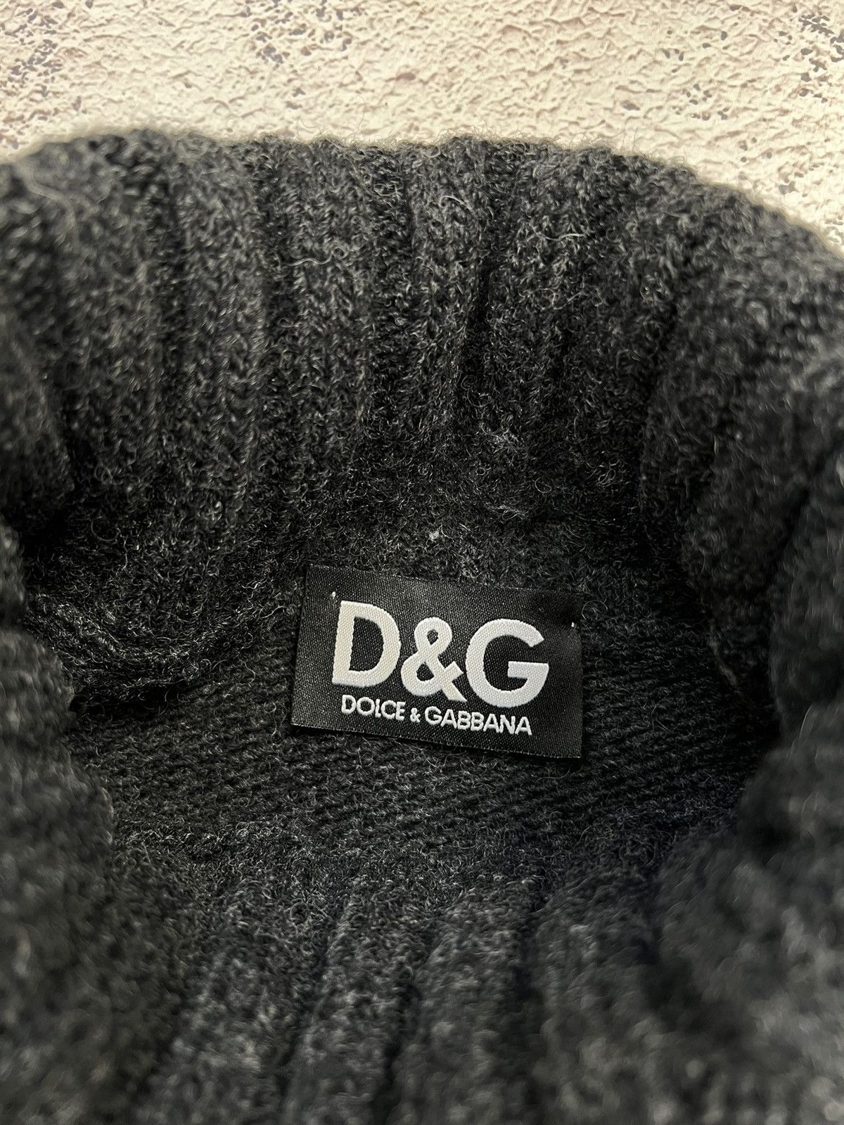 Dolce & Gabbana Dolce & Gabbana Vintage Logo Wool Turtleneck Sweater Size US M / EU 48-50 / 2 - 5 Thumbnail
