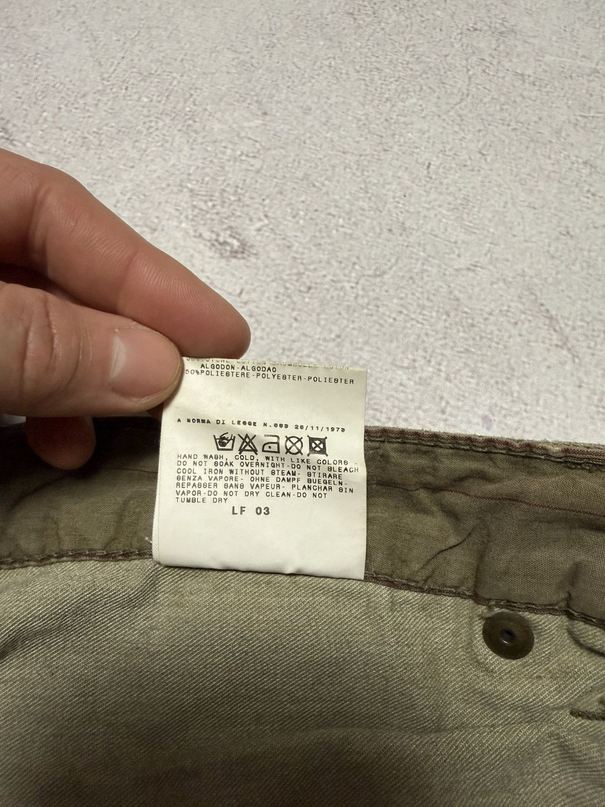 Dolce & Gabbana Vintage Dolce Gabbana Jeans Baggy Distressed Pants DG 90s Size US 34 / EU 50 - 17 Thumbnail