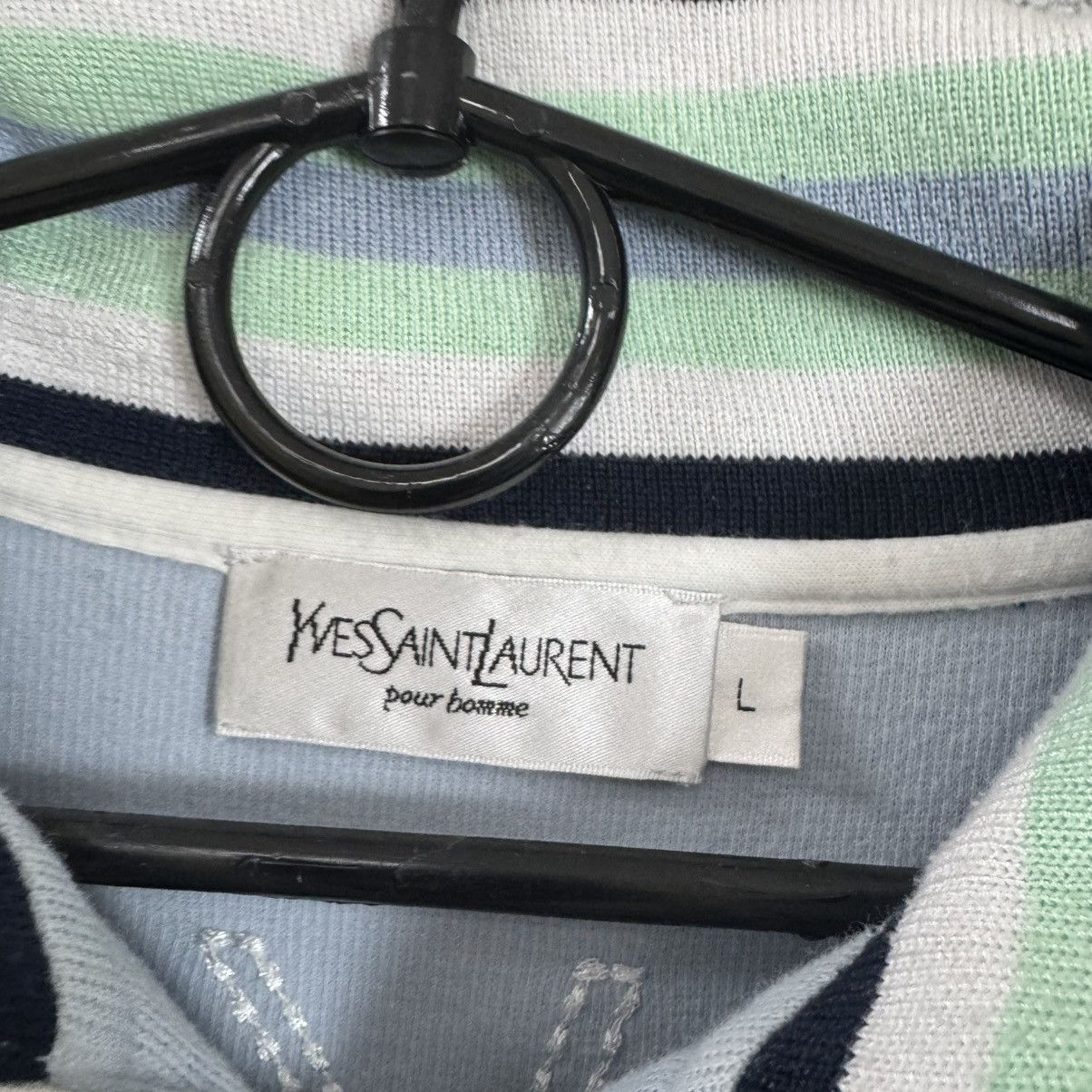 Yves Saint Laurent Vintage Yves Saint Lauren Zip Up Hoodie YSL Size US L / EU 52-54 / 3 - 7 Thumbnail