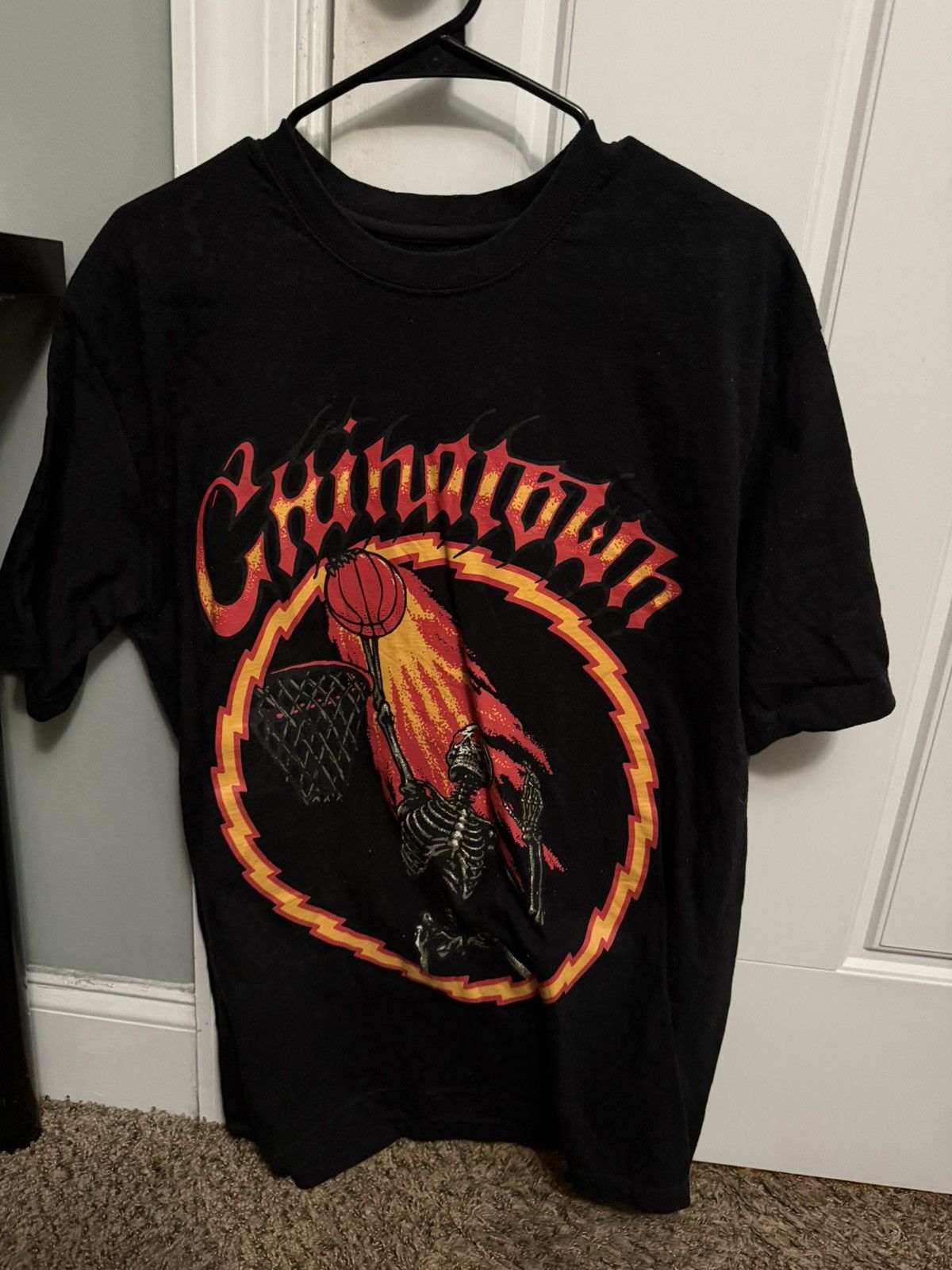 Market Chinatown Market Skelly World Tour T-Shirt Size US L / EU 52-54 / 3 - 1 Thumbnail