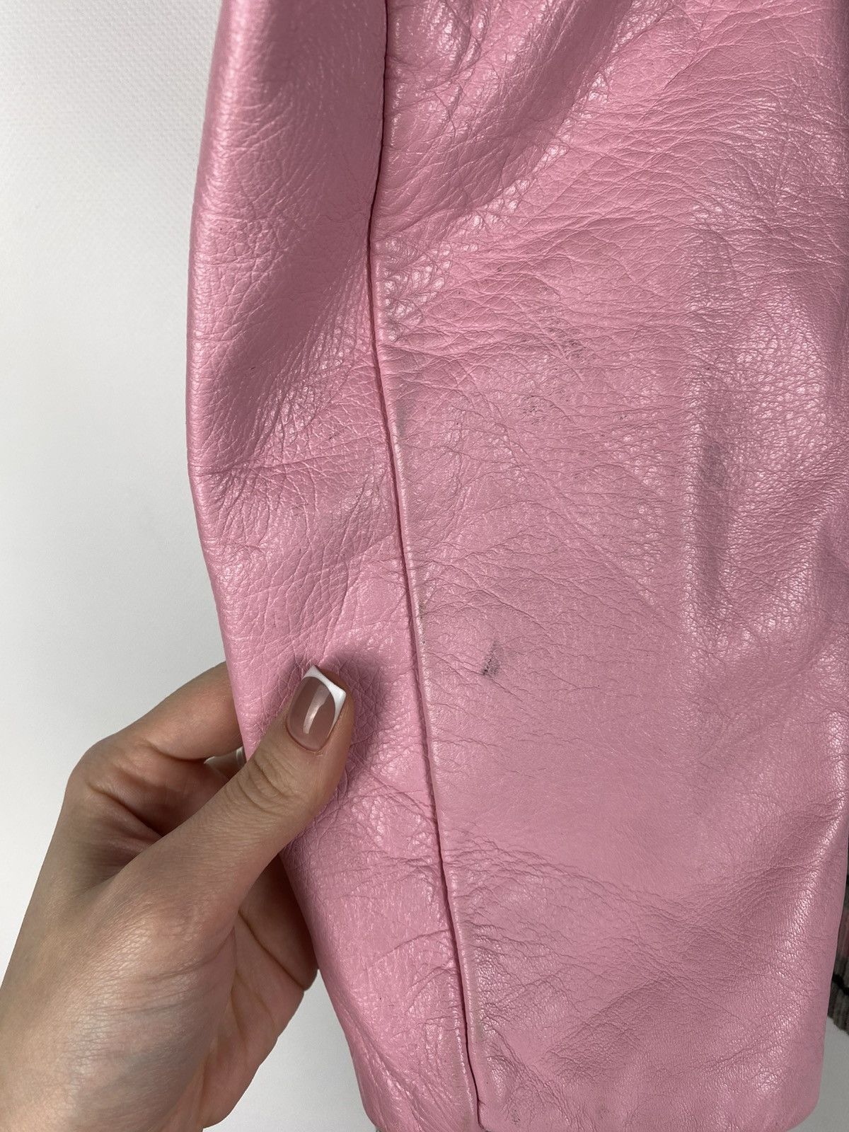 Japanese Brand Alba Rosa My Tane varsity leather / wool bomber jacket Size S / US 4 / IT 40 - 21 Thumbnail