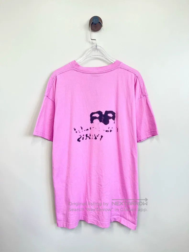 Balenciaga Balenciaga Pink double B graffiti letter logo short-sleeve Size US M / EU 48-50 / 2 - 2 Thumbnail