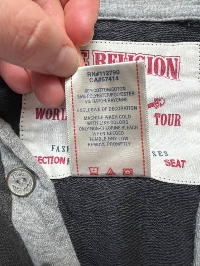 True Religion True Religion hoodie Size US XL / EU 56 / 4 - 2 Thumbnail
