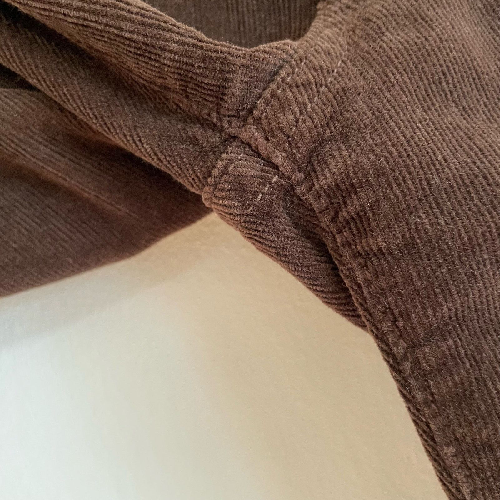 Citizens Of Humanity Citizens of Humanity Brown Corduroy Pant 28 Lowrise Straight Size 31" - 3 Thumbnail
