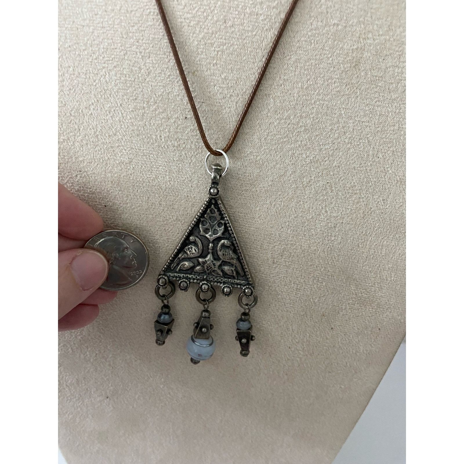Handmade tribal pendant necklace Size ONE SIZE - 3 Thumbnail