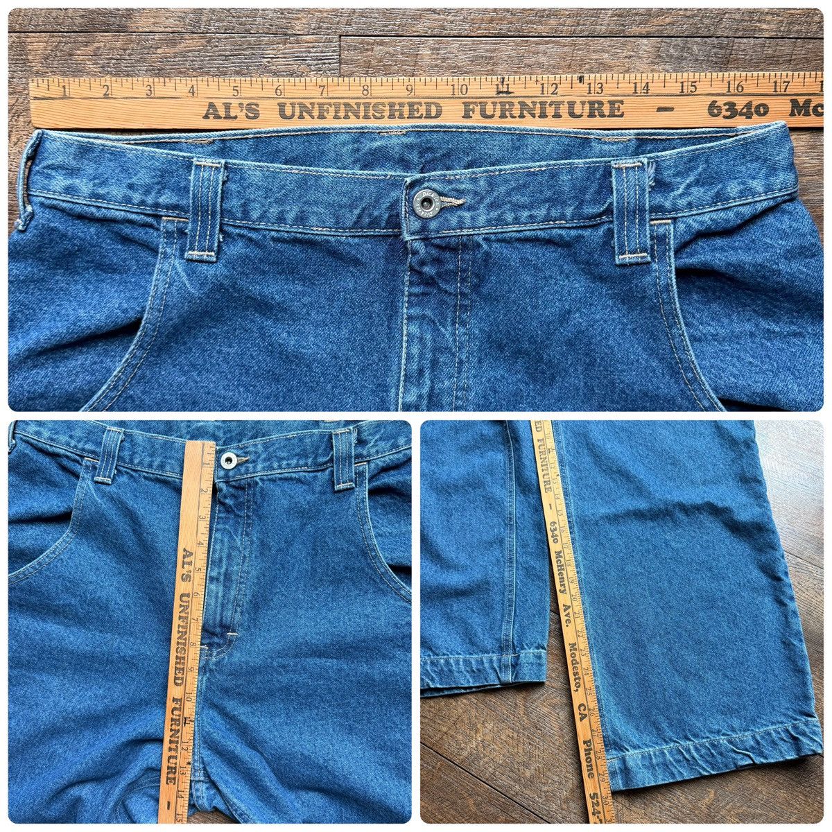 Dickies Vintage 1990s Mens 34” Dickies Baggy JncoStyle Skating Jeans Size US 34 / EU 50 - 9 Thumbnail