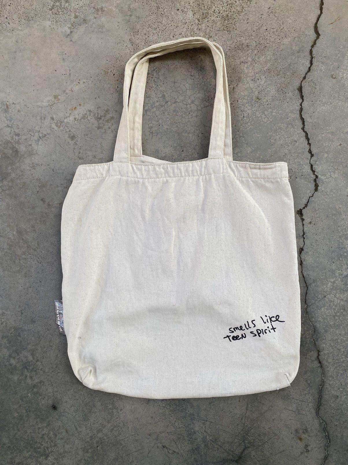 Hysteric Glamour Vintage OG Hysteric Glamour Nirvana Distressed Tote Bag Size ONE SIZE - 2 Thumbnail
