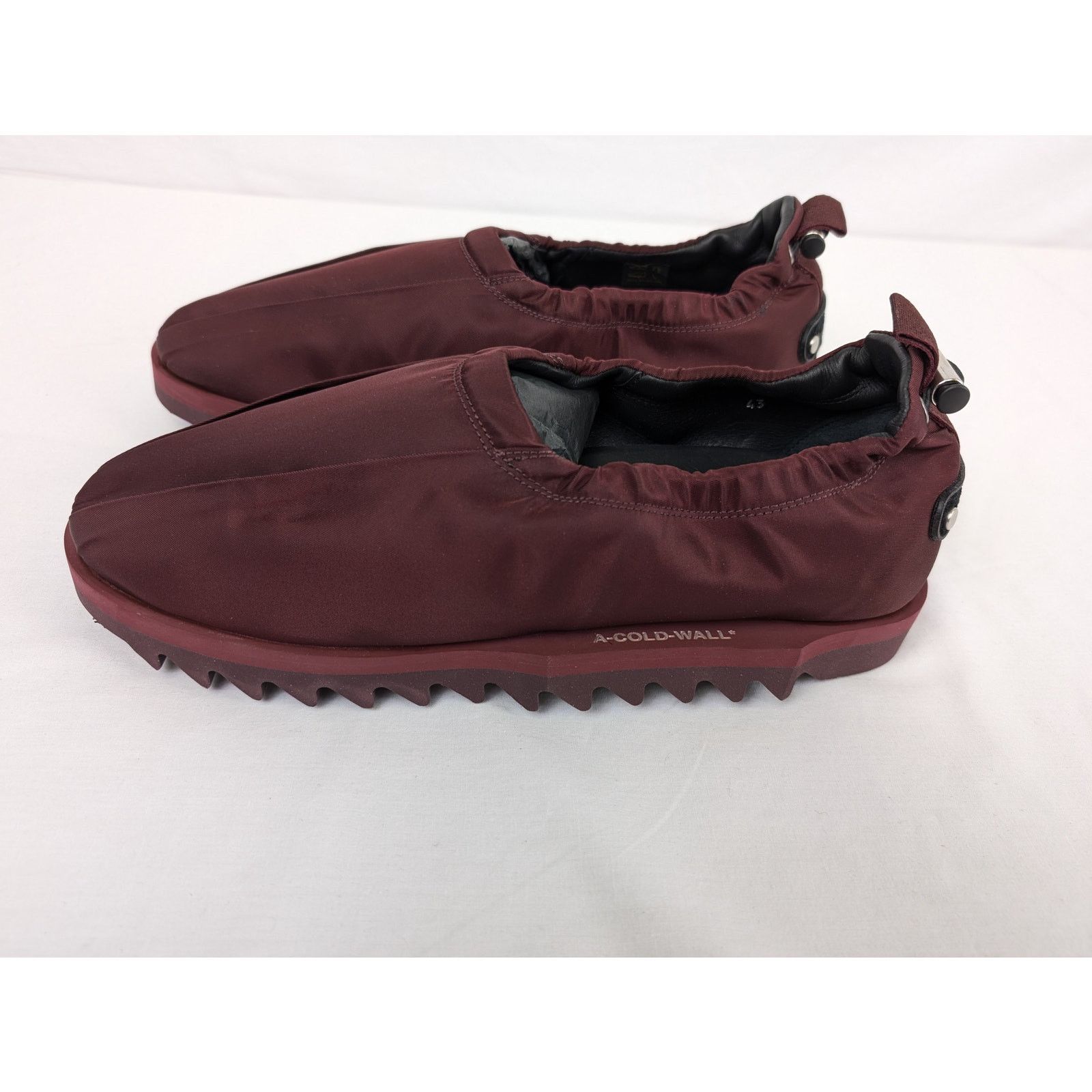 A-COLD-WALL* o1rshd1 Nylon Loafers Red Slip Ons in Maroon 8 UK - 9 US Size US 9 / EU 42 - 14 Thumbnail