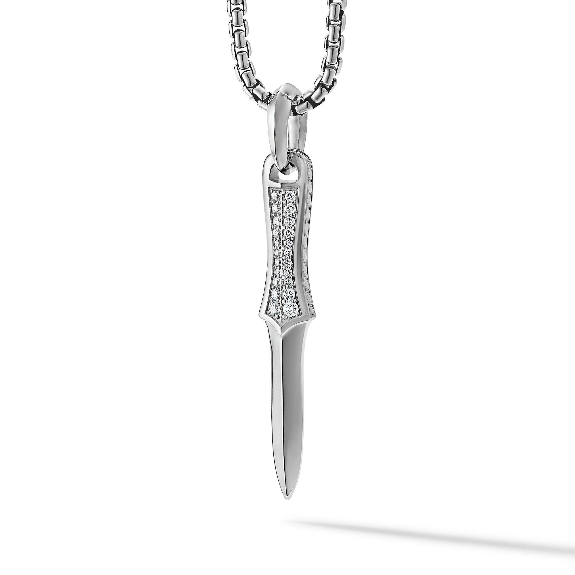David Yurman o1w1db10526 D25638M /Size 7/Dagger Amulet in Silver Size ONE SIZE - 2 Thumbnail