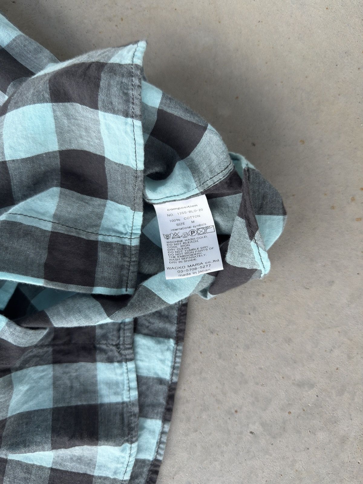 Japanese Brand Guilty Parties Drunkards Dream, Rock Steady Plaid Button Up Size US M / EU 48-50 / 2 - 6 Thumbnail