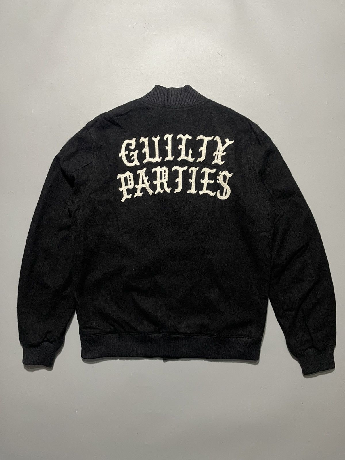 Wacko Maria Wacko Maria The Guilty Parties Wool Varsity Jacket Size US XL / EU 56 / 4 - 7 Thumbnail