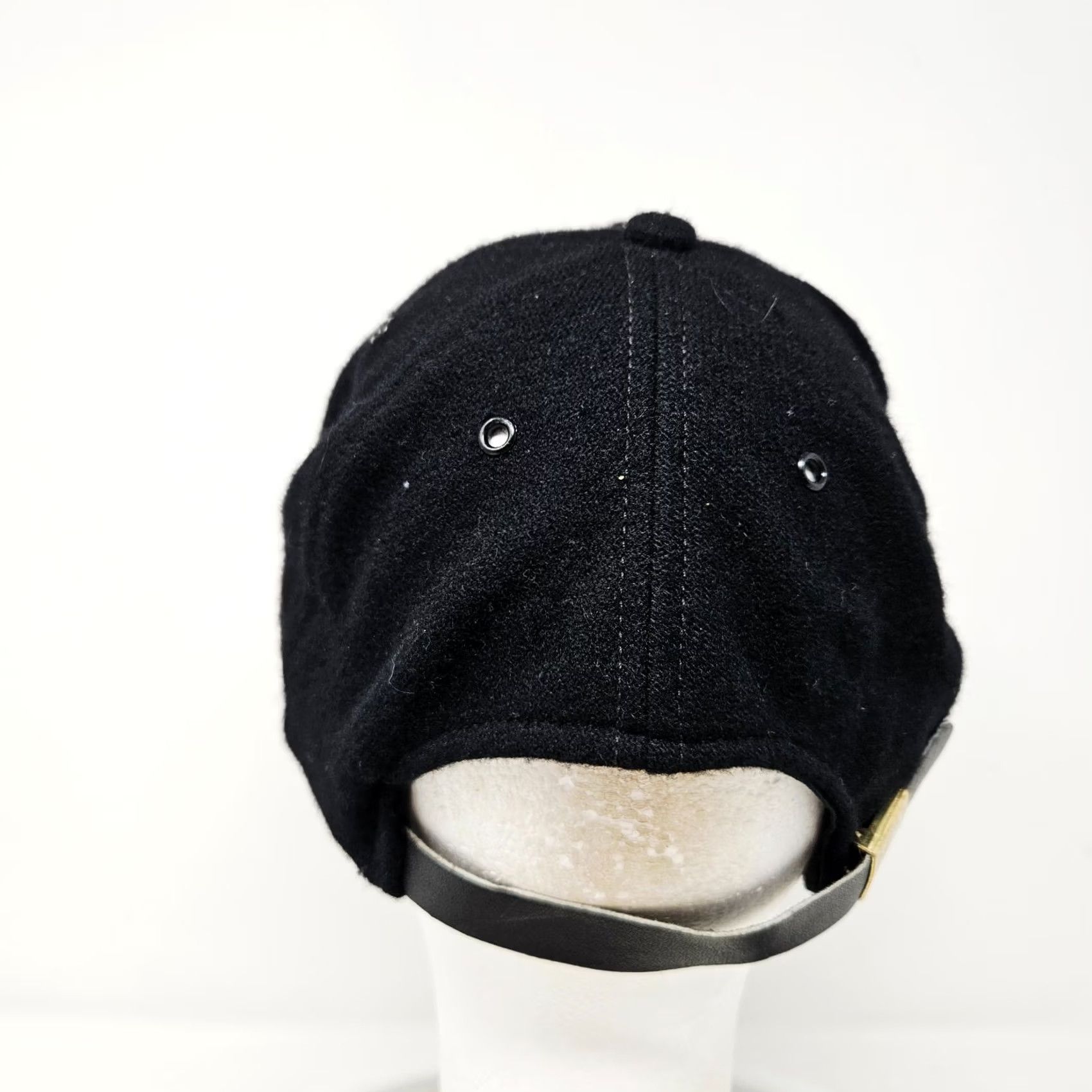 Hard Rock Cafe VINTAGE Hard Rock Cafe Chicago Wool Adjustable Hat Baseball Cap Men One Size Black 90s USA Rock Size ONE SIZE - 4 Thumbnail