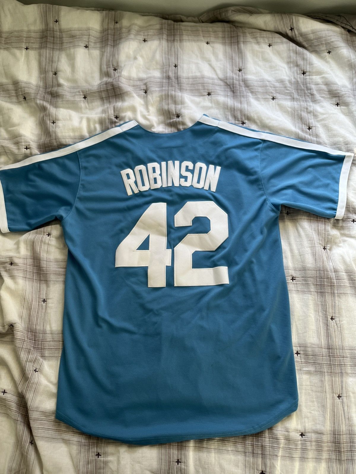 Nike Nike Jackie Robinson Jersey Size US L / EU 52-54 / 3 - 2 Thumbnail