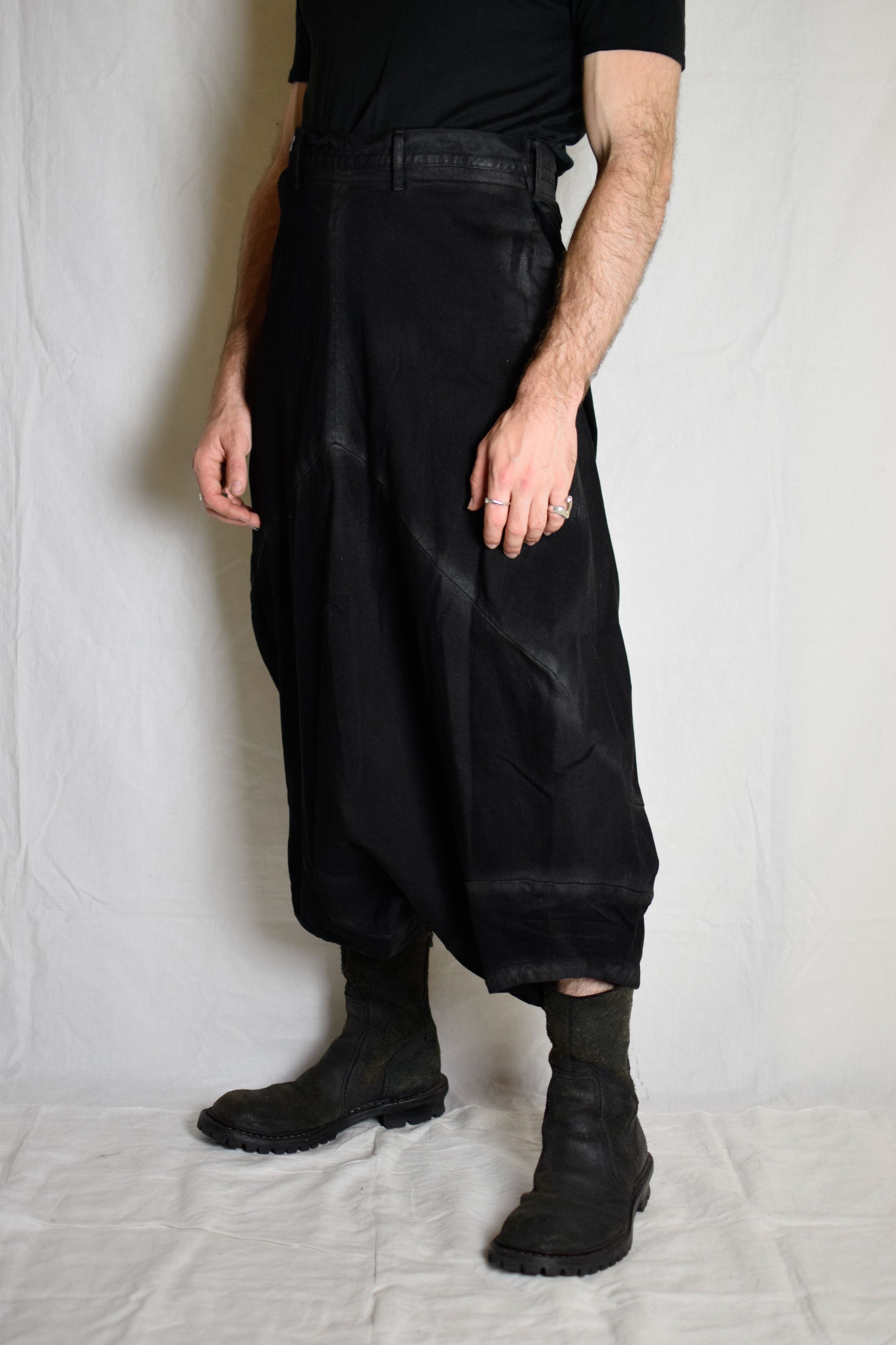 Julius AW14 Glitch Denim Sarouel Pants - 477PAM18