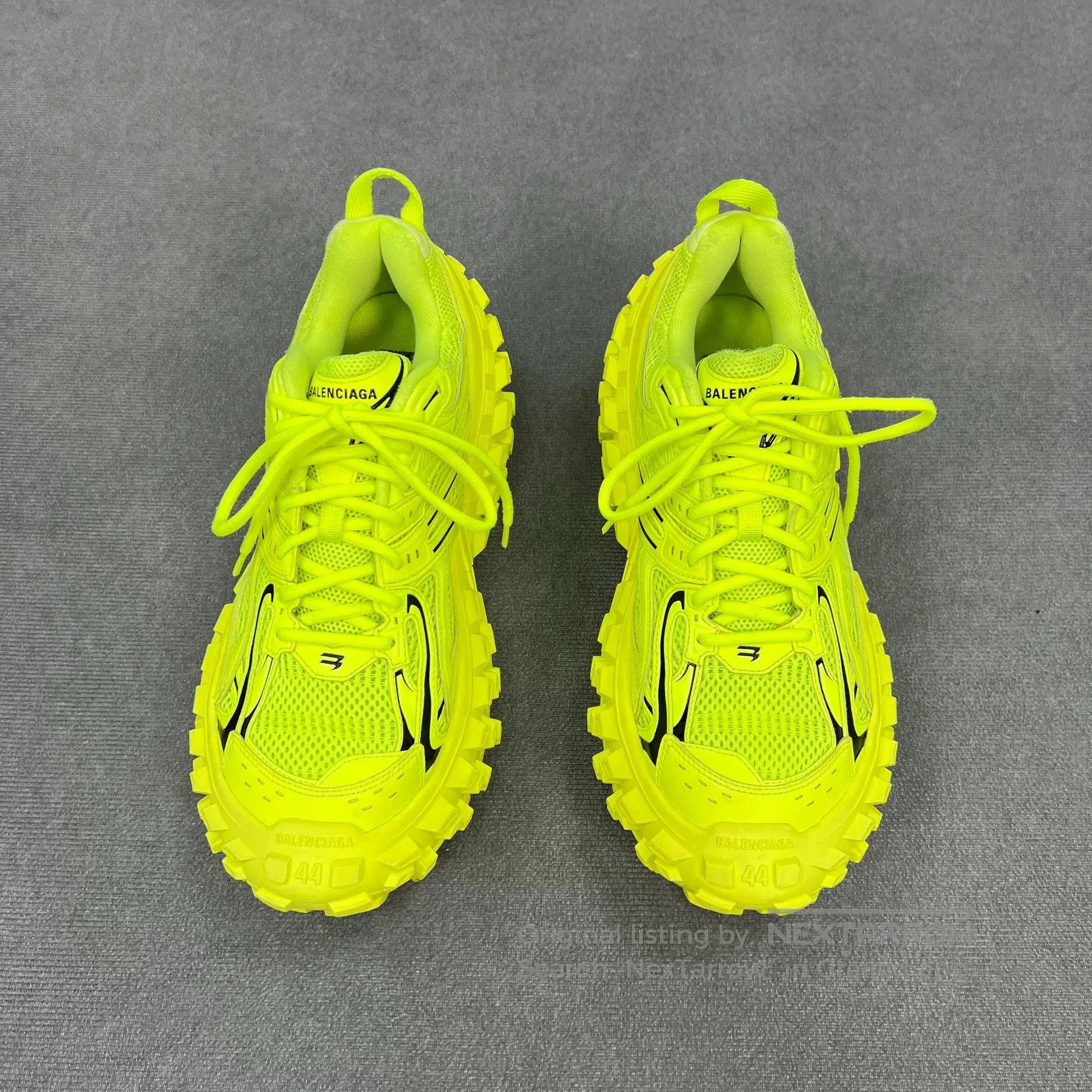 Balenciaga Balenciaga Defender Fluorescent Green Sneakers. Size US 10 / EU 43 - 3 Thumbnail