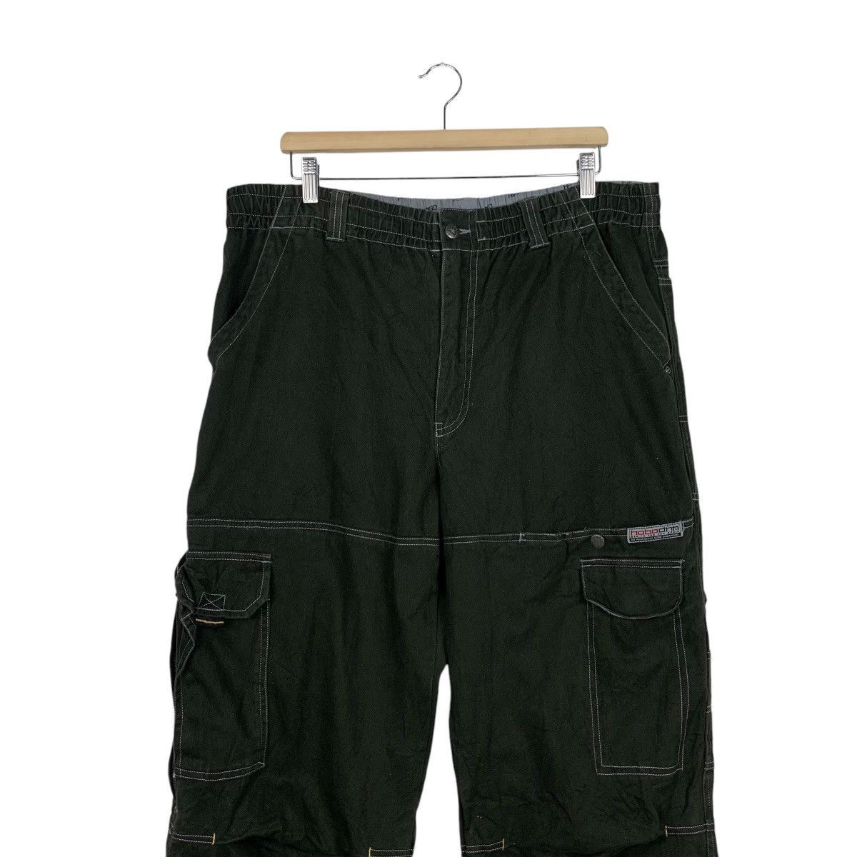 Hobo HOBO DNM Dark Green Cargo Pants W36 #1923-C84 Size US 36 / EU 52 - 3 Thumbnail