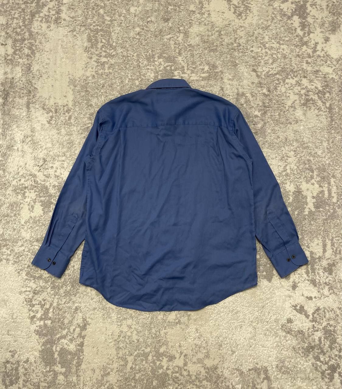 Yves Saint Laurent Vintage Yves Saint Laurent Blue Shirt Men’s Cotton Blend 90s Size US XL / EU 56 / 4 - 6 Thumbnail