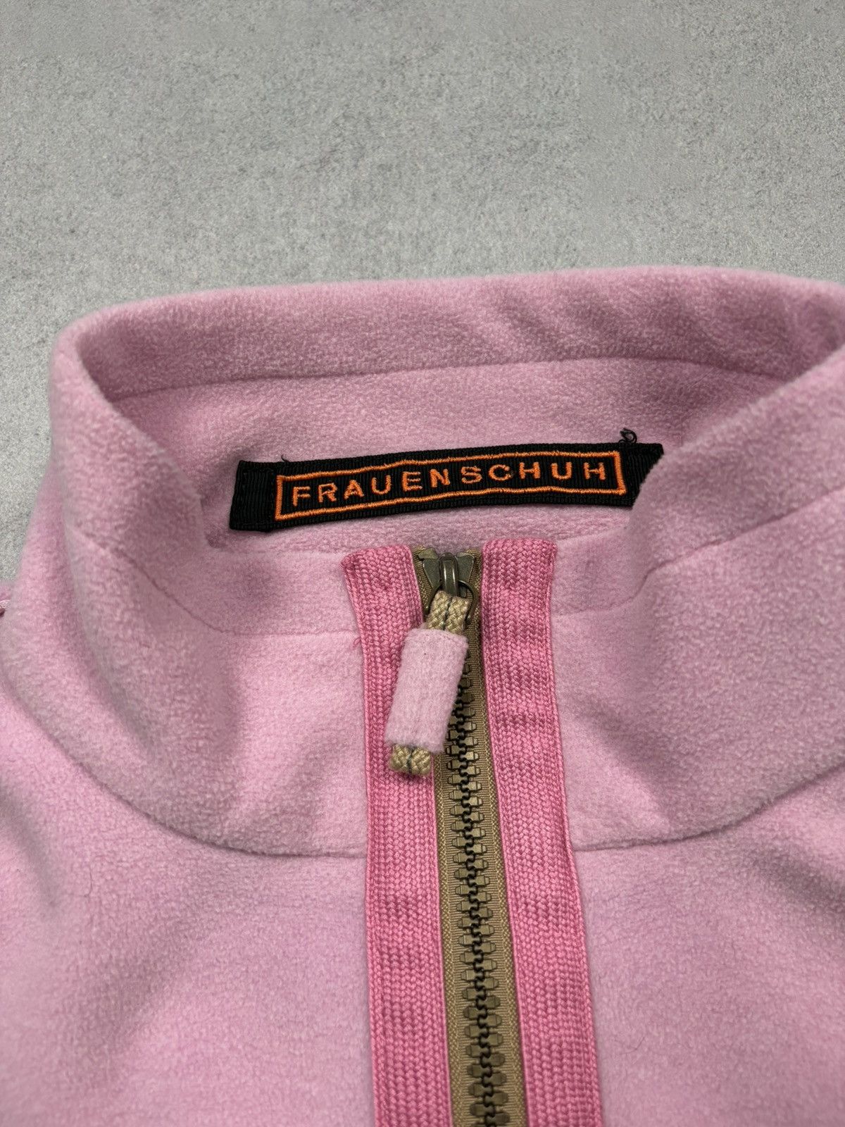 Frauenschuh Frauenschuh Limited Edition Austria Pink Fleece Zip Jacket Size L / US 10 / IT 46 - 7 Thumbnail