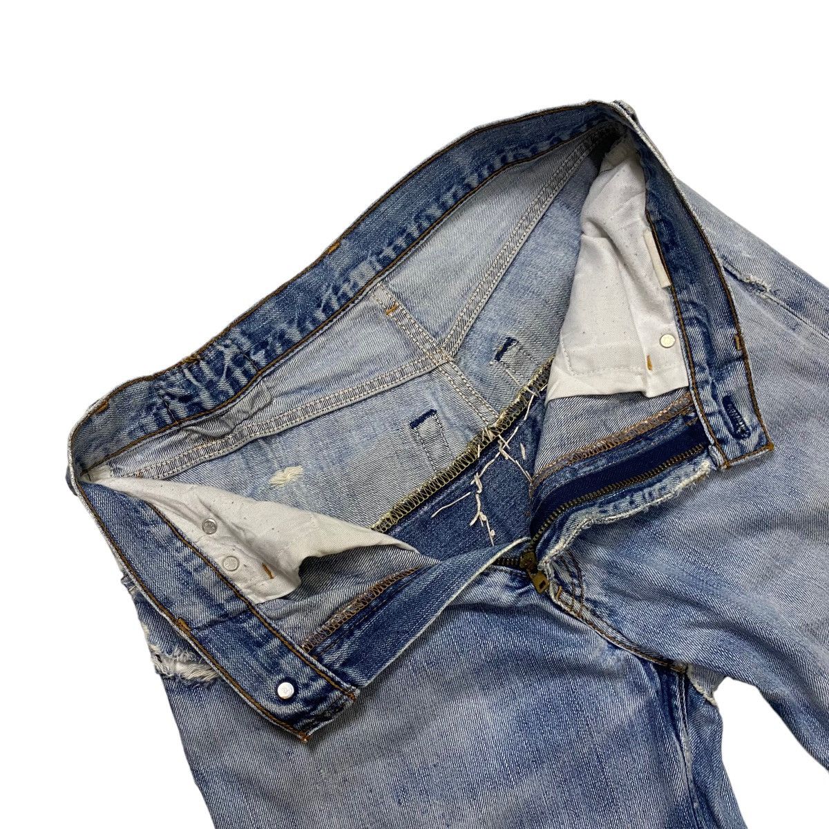 Levi's LEVIS 502 DISTRESSED CUSTOM MADE Size US 30 / EU 46 - 6 Thumbnail