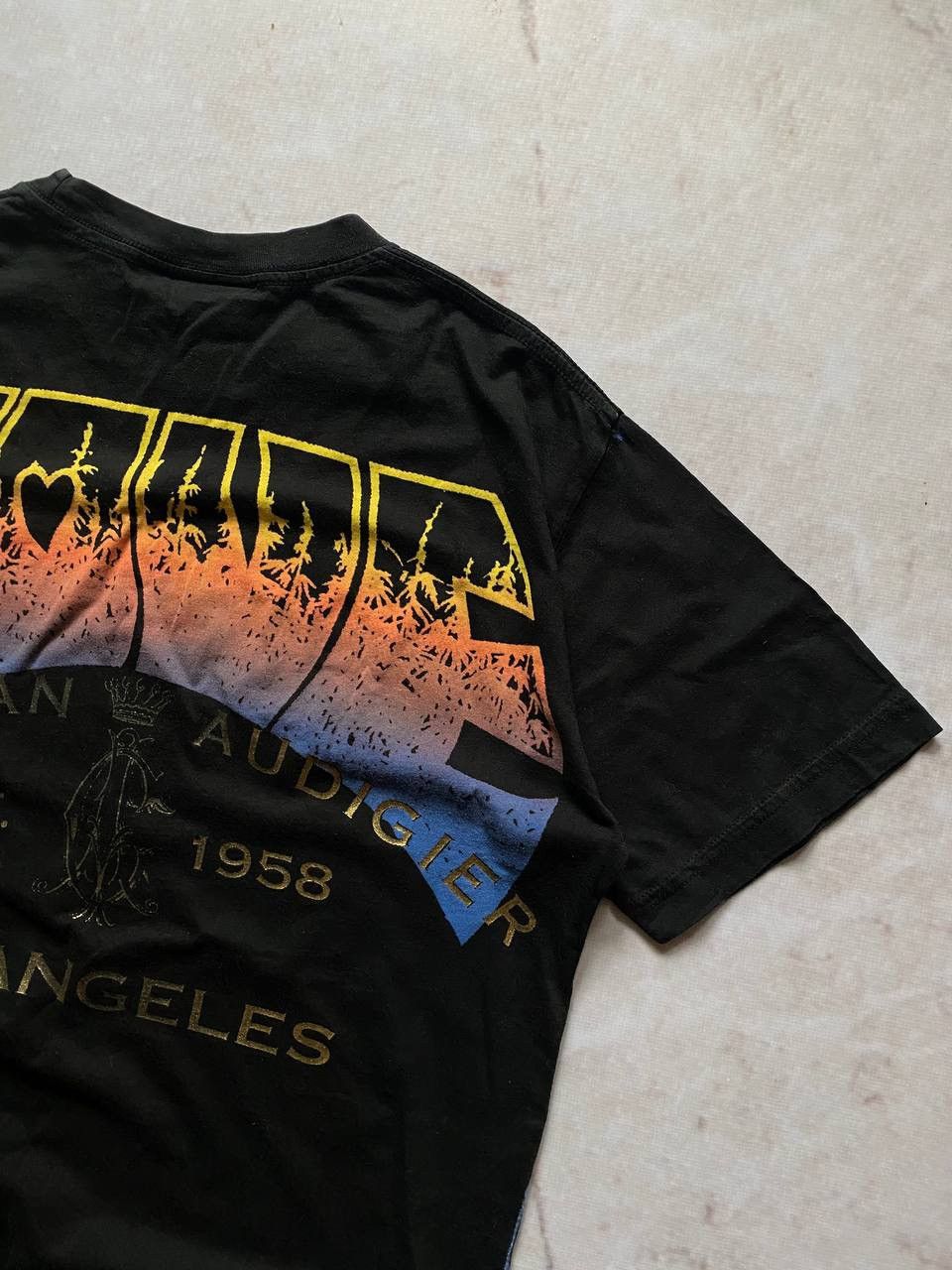 Christian Audigier × Ed Hardy × Vintage Vintage Christian Audigier Ed Hardy Over Print Y2K T Shirt Size US M / EU 48-50 / 2 - 3 Thumbnail
